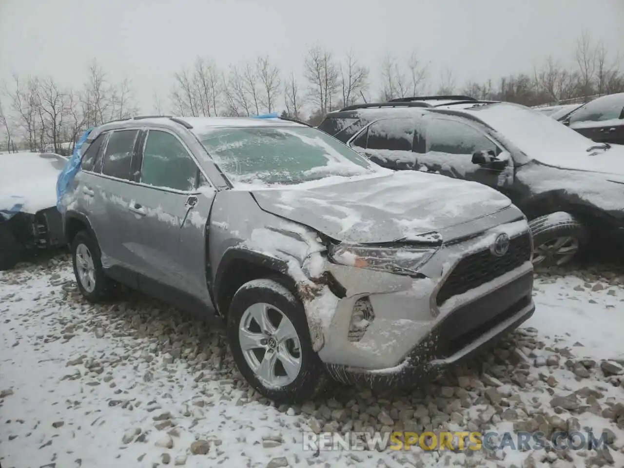 1 Photograph of a damaged car 4T3RWRFV6MU016010 TOYOTA RAV4 2021