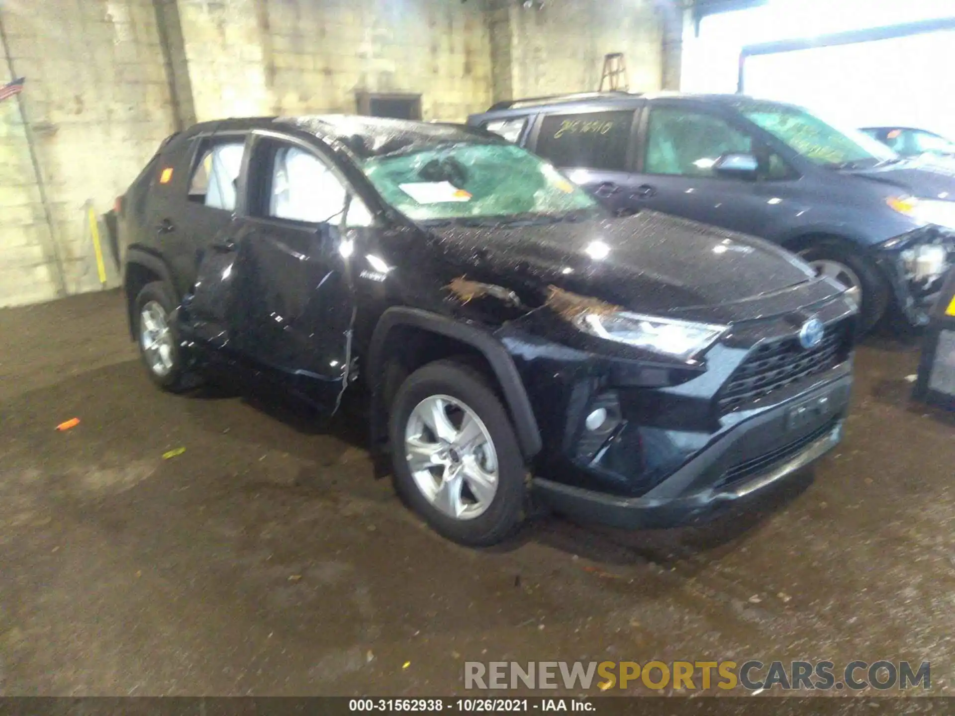 1 Photograph of a damaged car 4T3RWRFV6MU016802 TOYOTA RAV4 2021