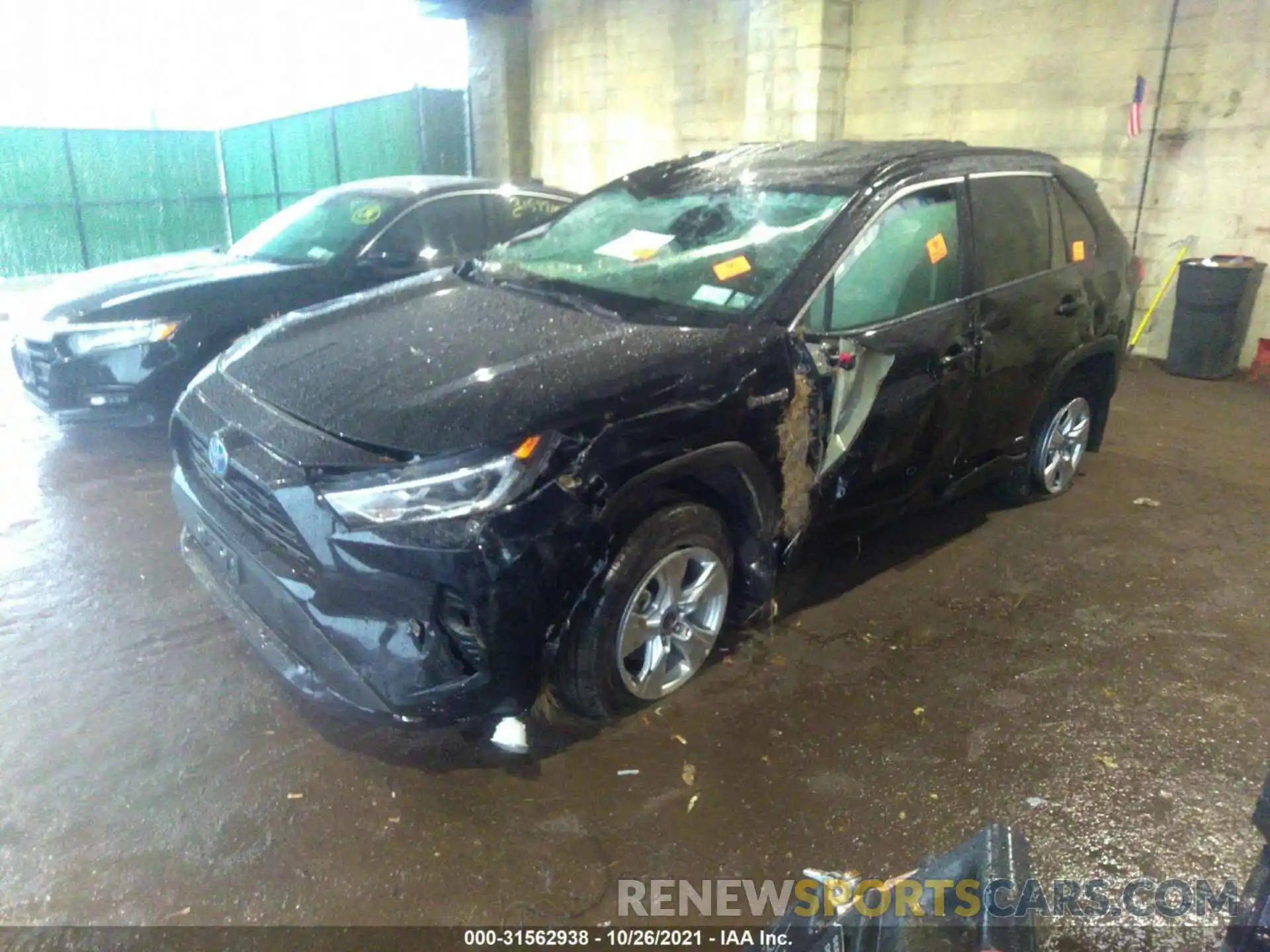 2 Photograph of a damaged car 4T3RWRFV6MU016802 TOYOTA RAV4 2021