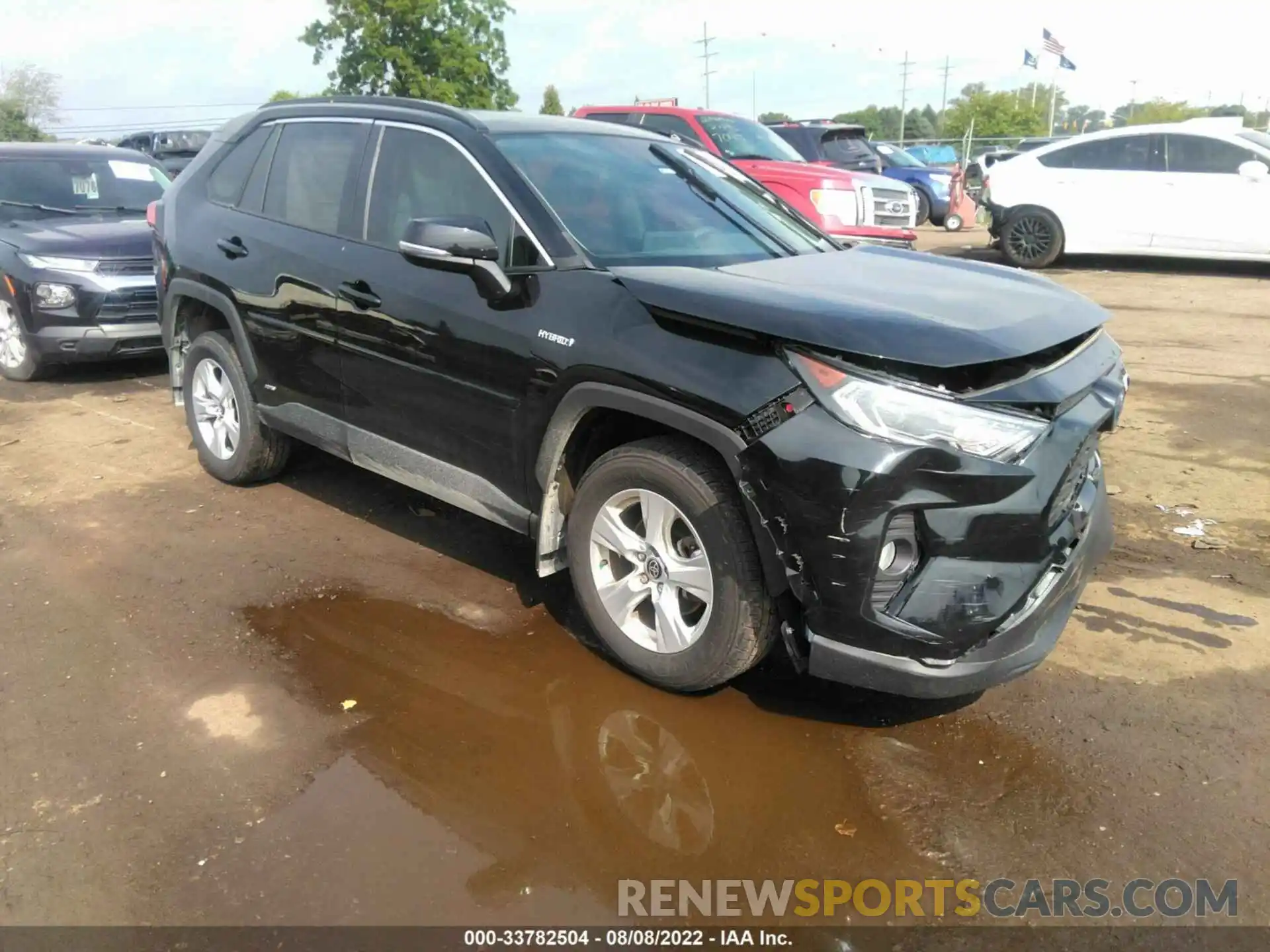 1 Photograph of a damaged car 4T3RWRFV6MU020364 TOYOTA RAV4 2021