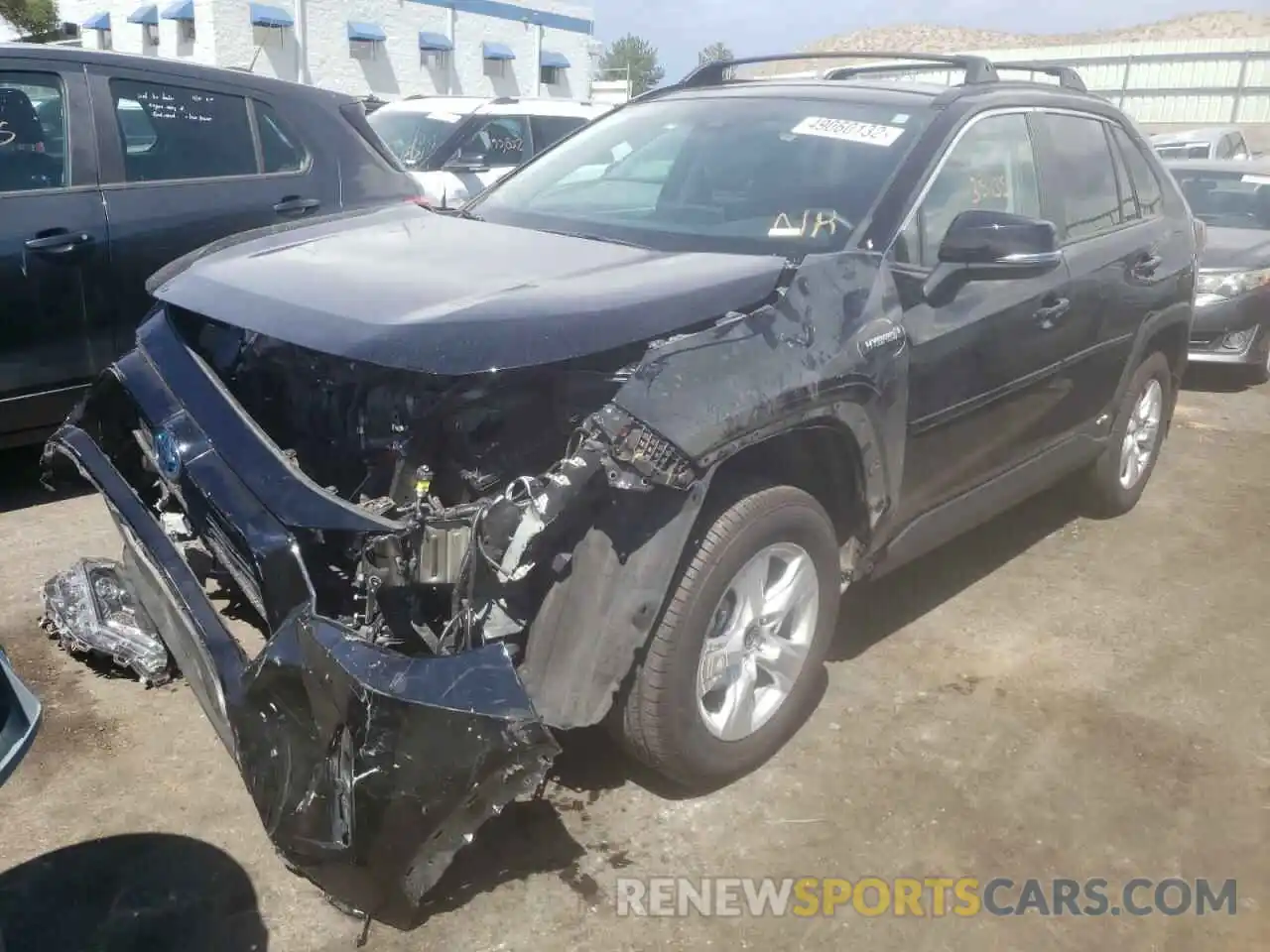 2 Photograph of a damaged car 4T3RWRFV6MU022762 TOYOTA RAV4 2021