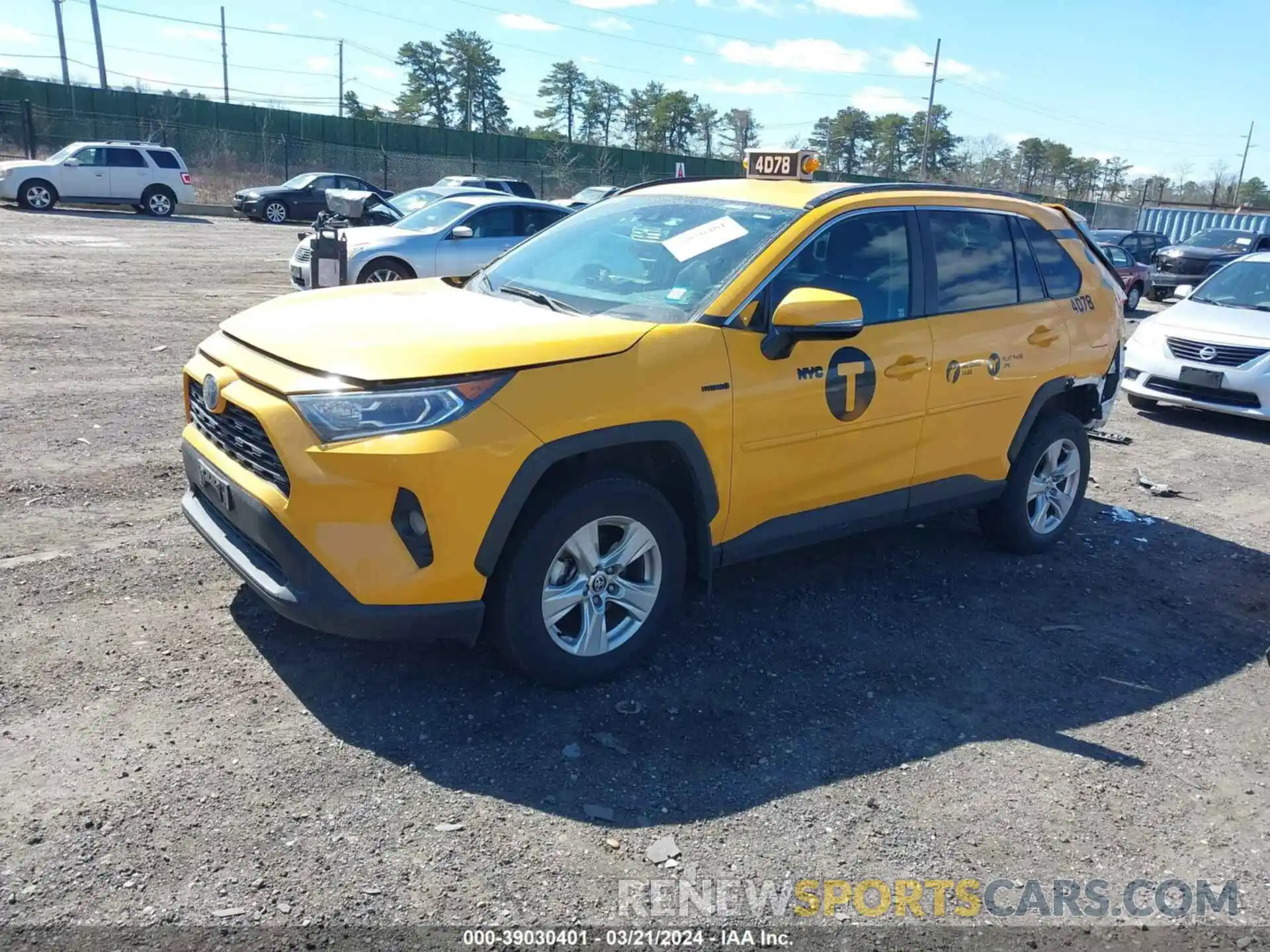 2 Photograph of a damaged car 4T3RWRFV6MU025872 TOYOTA RAV4 2021