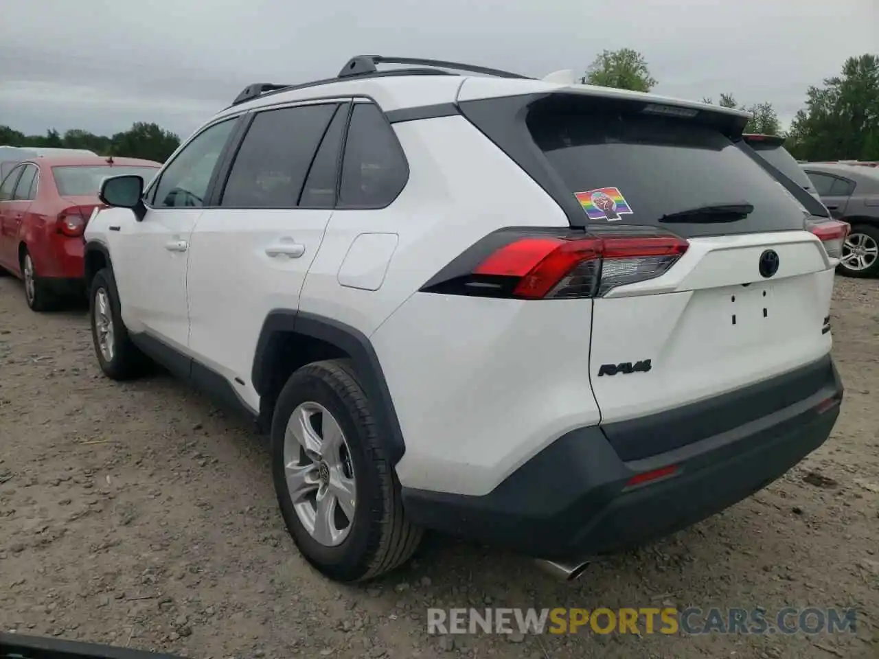 3 Photograph of a damaged car 4T3RWRFV6MU048245 TOYOTA RAV4 2021