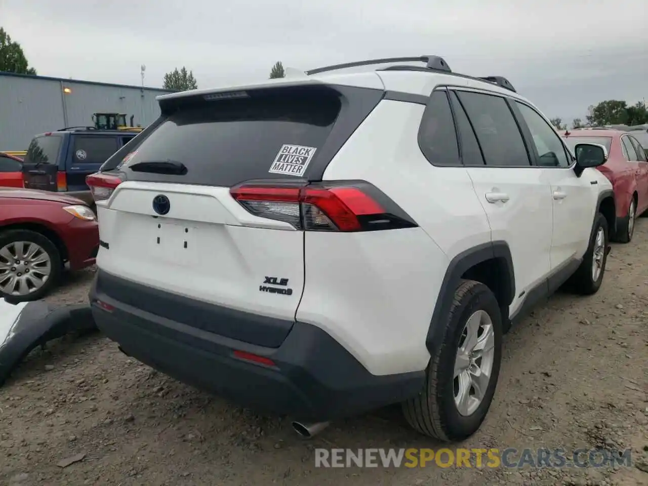 4 Photograph of a damaged car 4T3RWRFV6MU048245 TOYOTA RAV4 2021