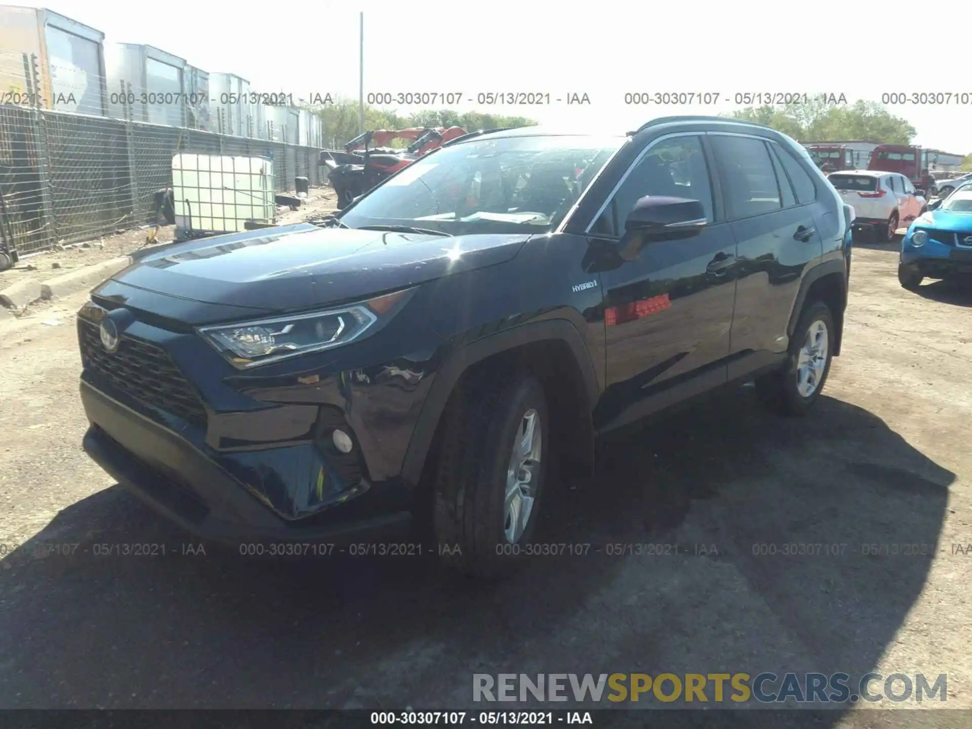 2 Photograph of a damaged car 4T3RWRFV7MU014749 TOYOTA RAV4 2021