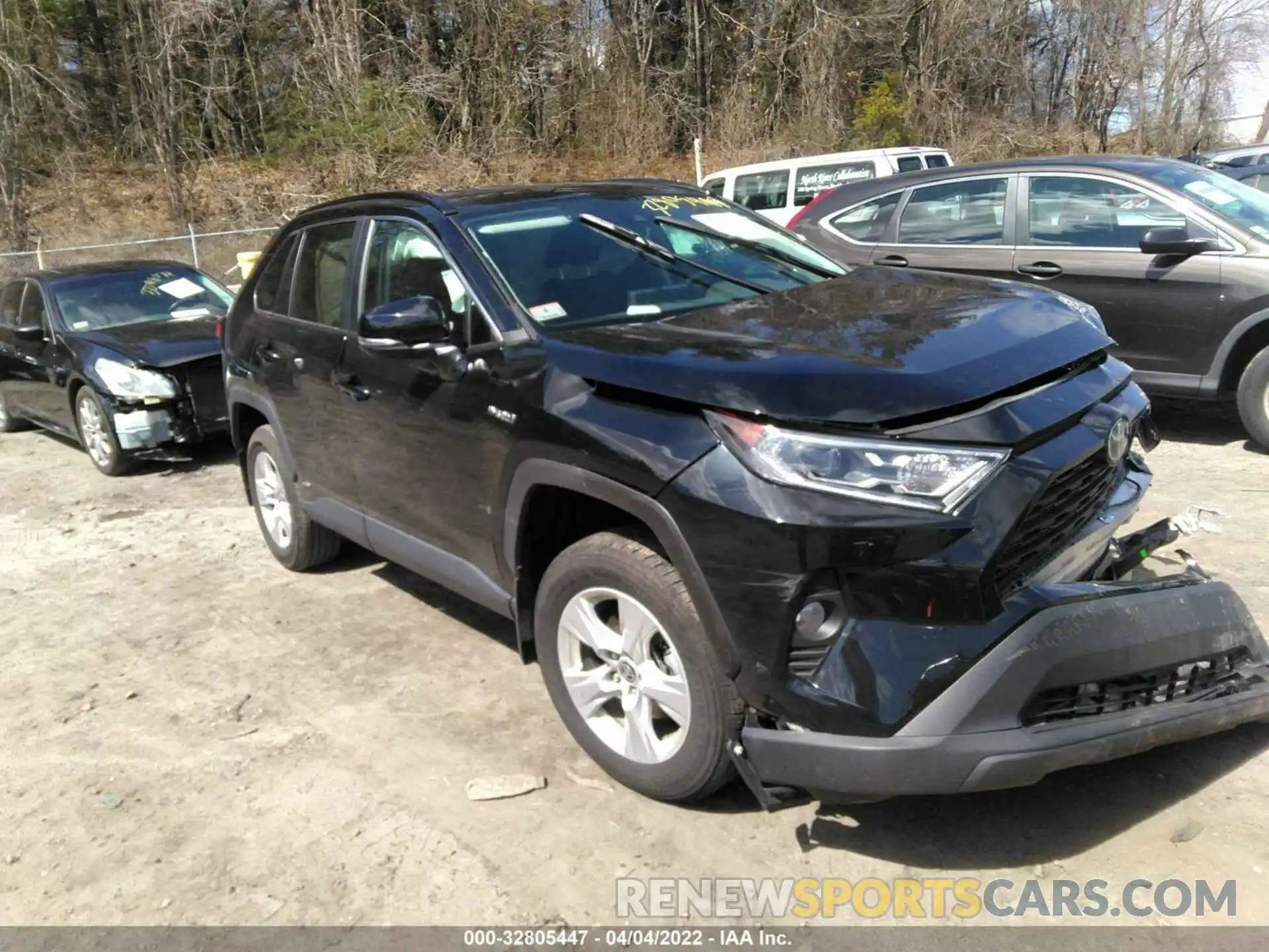 1 Photograph of a damaged car 4T3RWRFV7MU022396 TOYOTA RAV4 2021