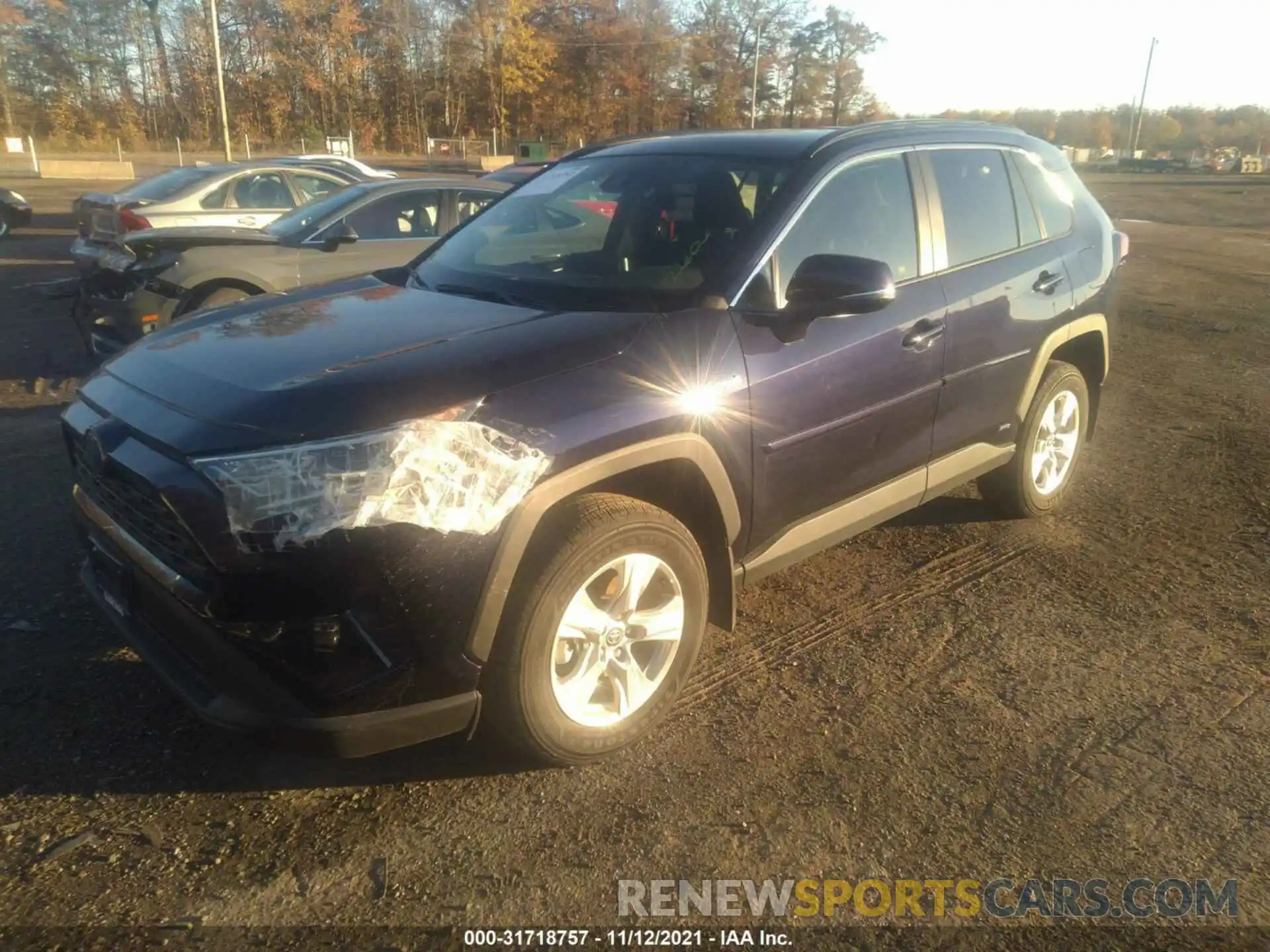 2 Photograph of a damaged car 4T3RWRFV7MU027338 TOYOTA RAV4 2021