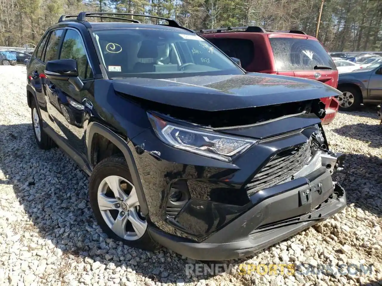 1 Photograph of a damaged car 4T3RWRFV7MU029946 TOYOTA RAV4 2021