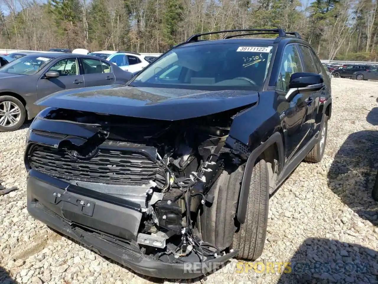 2 Photograph of a damaged car 4T3RWRFV7MU029946 TOYOTA RAV4 2021