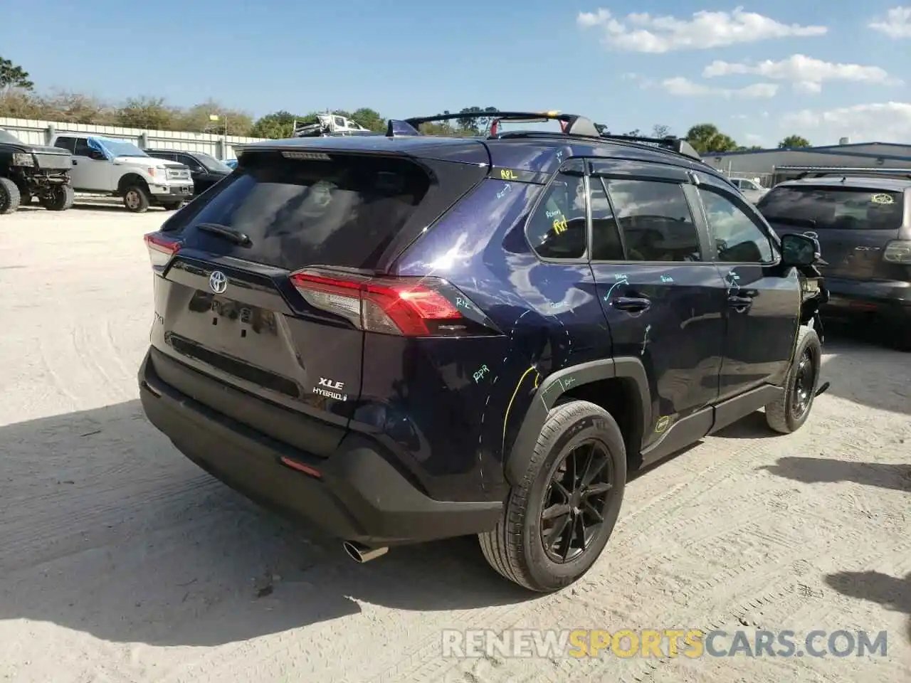 4 Photograph of a damaged car 4T3RWRFV7MU031583 TOYOTA RAV4 2021