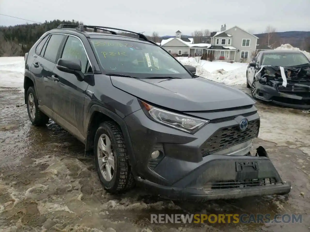 1 Photograph of a damaged car 4T3RWRFV7MU033107 TOYOTA RAV4 2021