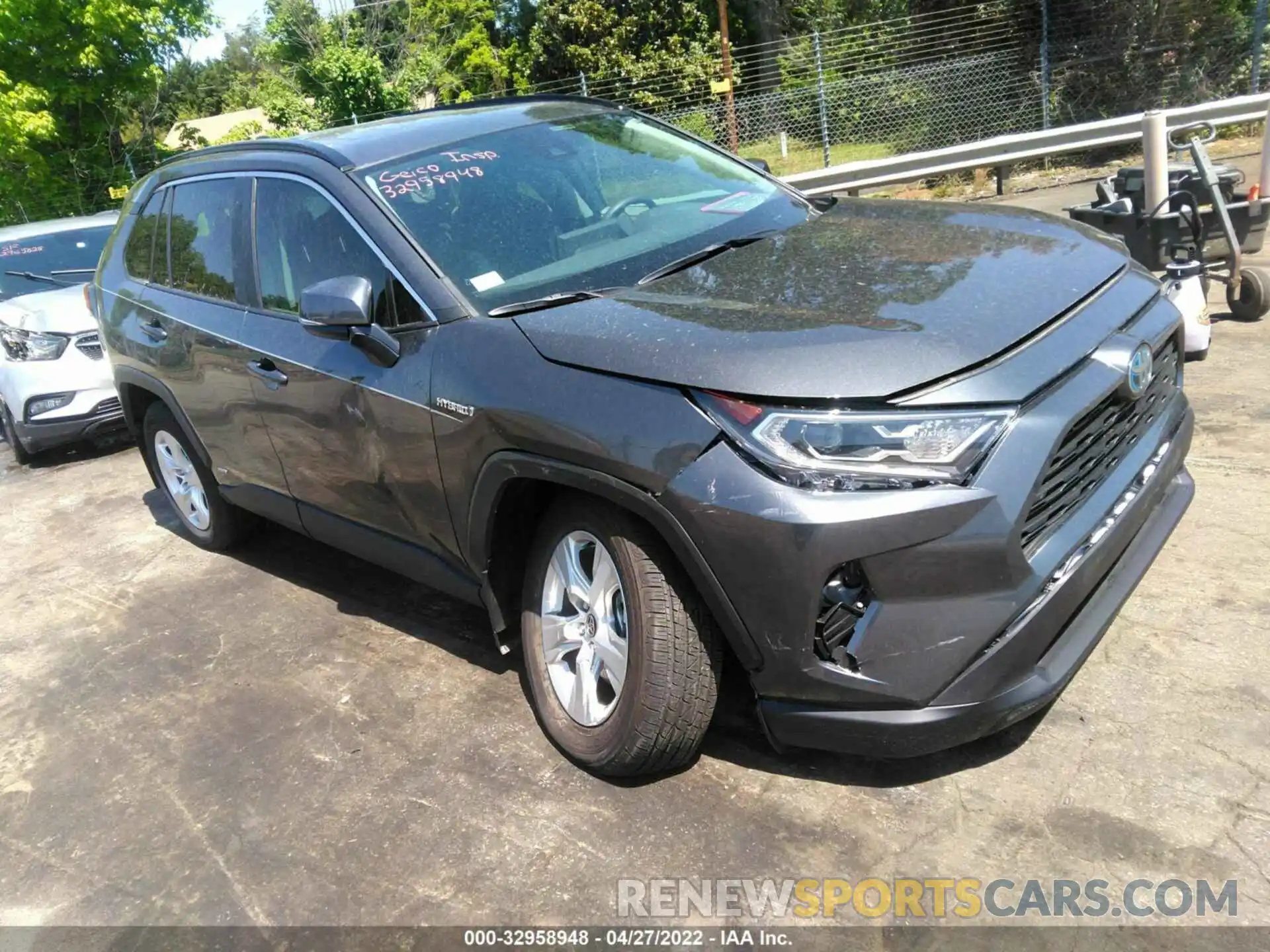 1 Photograph of a damaged car 4T3RWRFV7MU036475 TOYOTA RAV4 2021