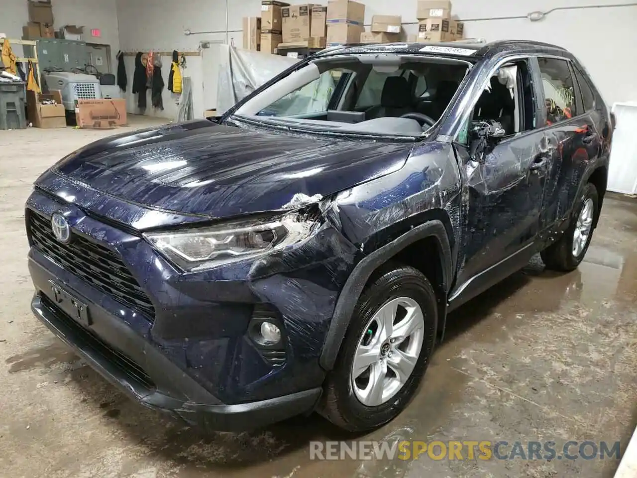 2 Фотография поврежденного автомобиля 4T3RWRFV7MU043409 TOYOTA RAV4 2021