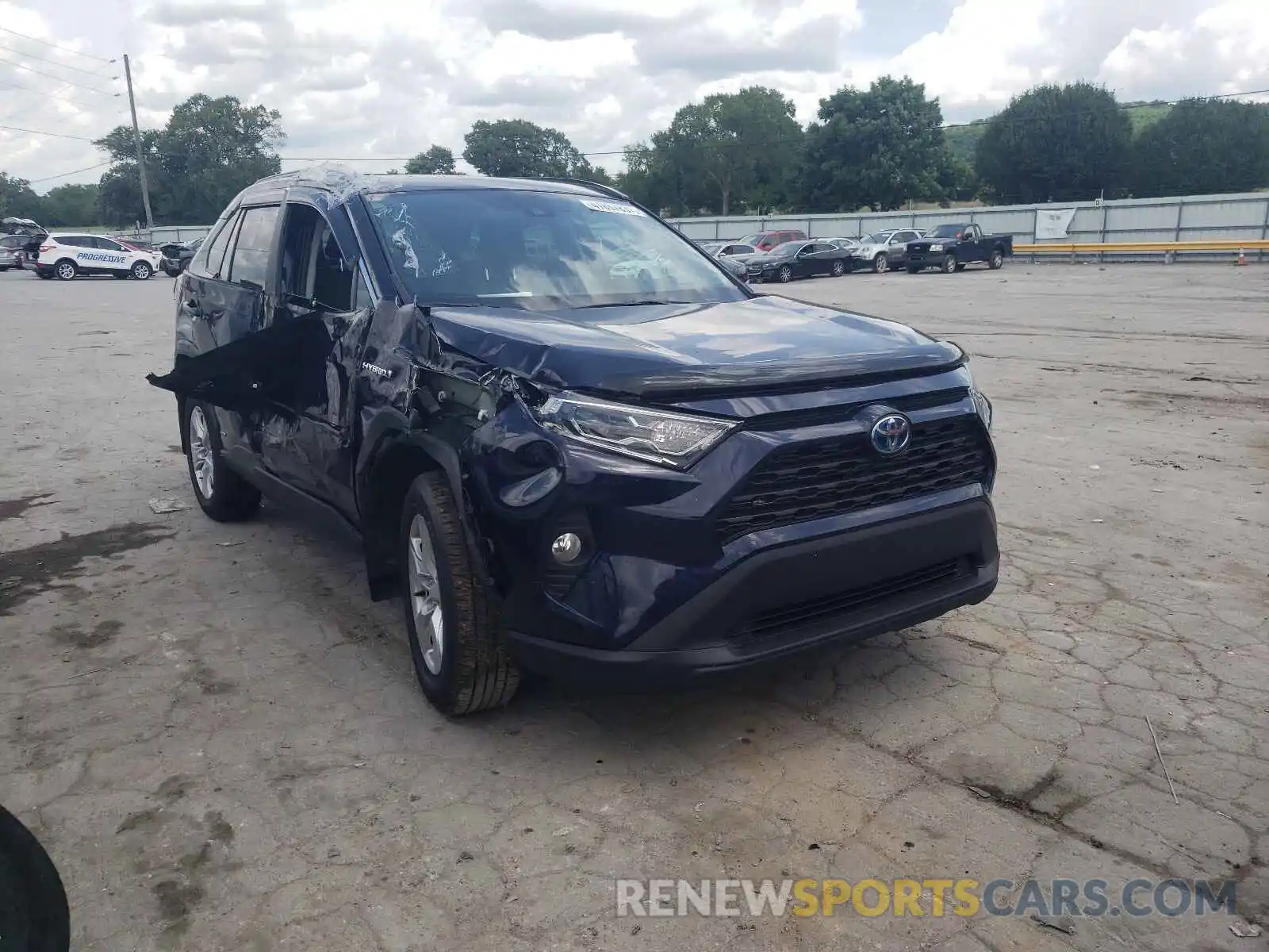 1 Photograph of a damaged car 4T3RWRFV8MU014114 TOYOTA RAV4 2021