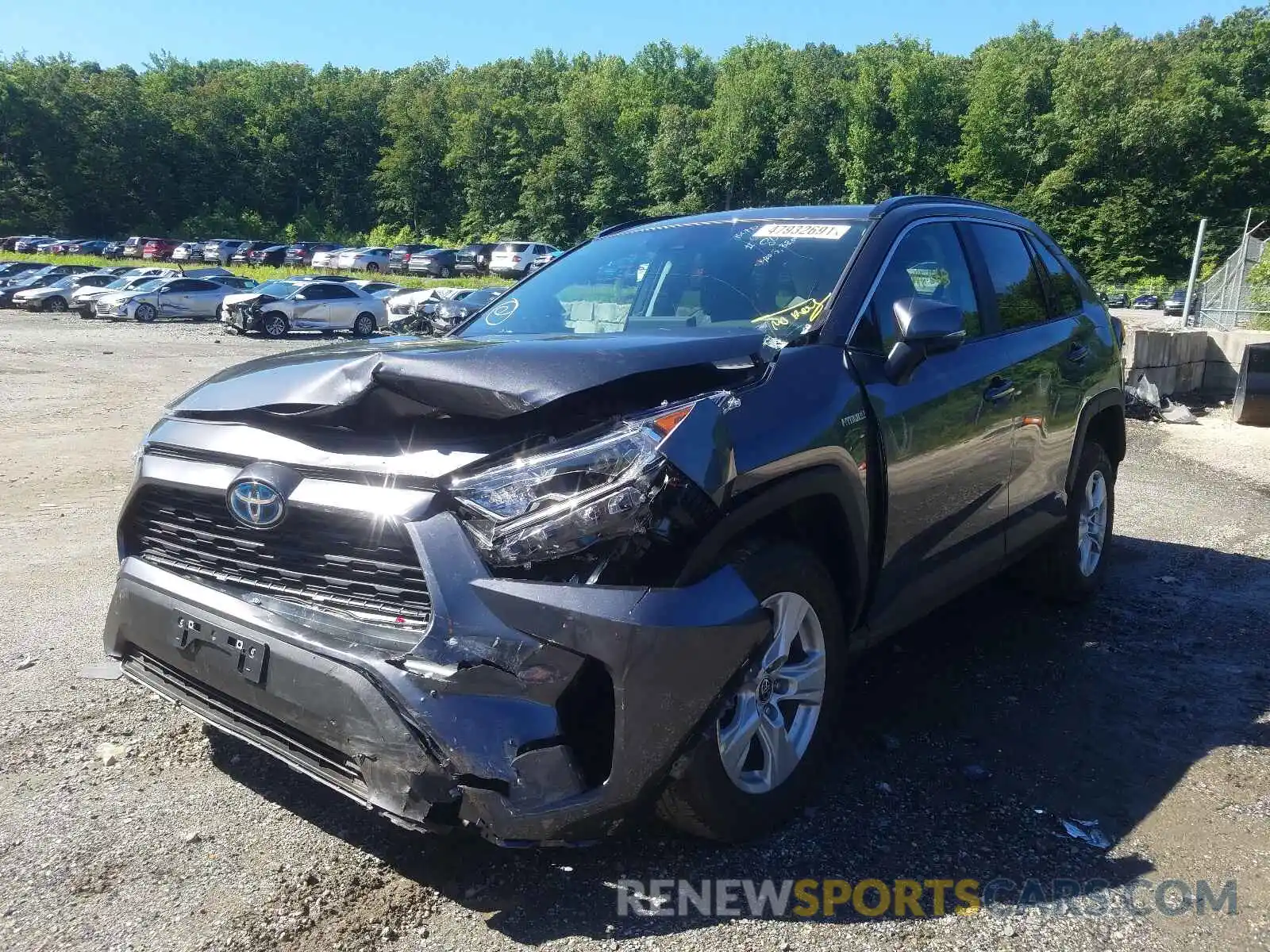 2 Photograph of a damaged car 4T3RWRFV8MU020172 TOYOTA RAV4 2021