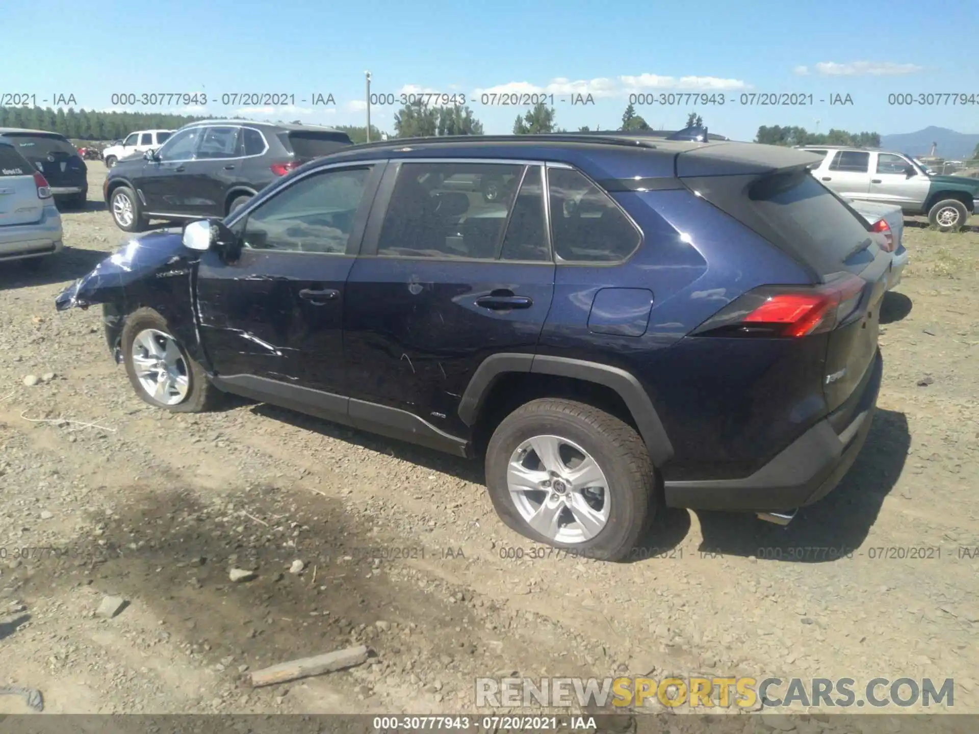 3 Photograph of a damaged car 4T3RWRFV8MU021063 TOYOTA RAV4 2021