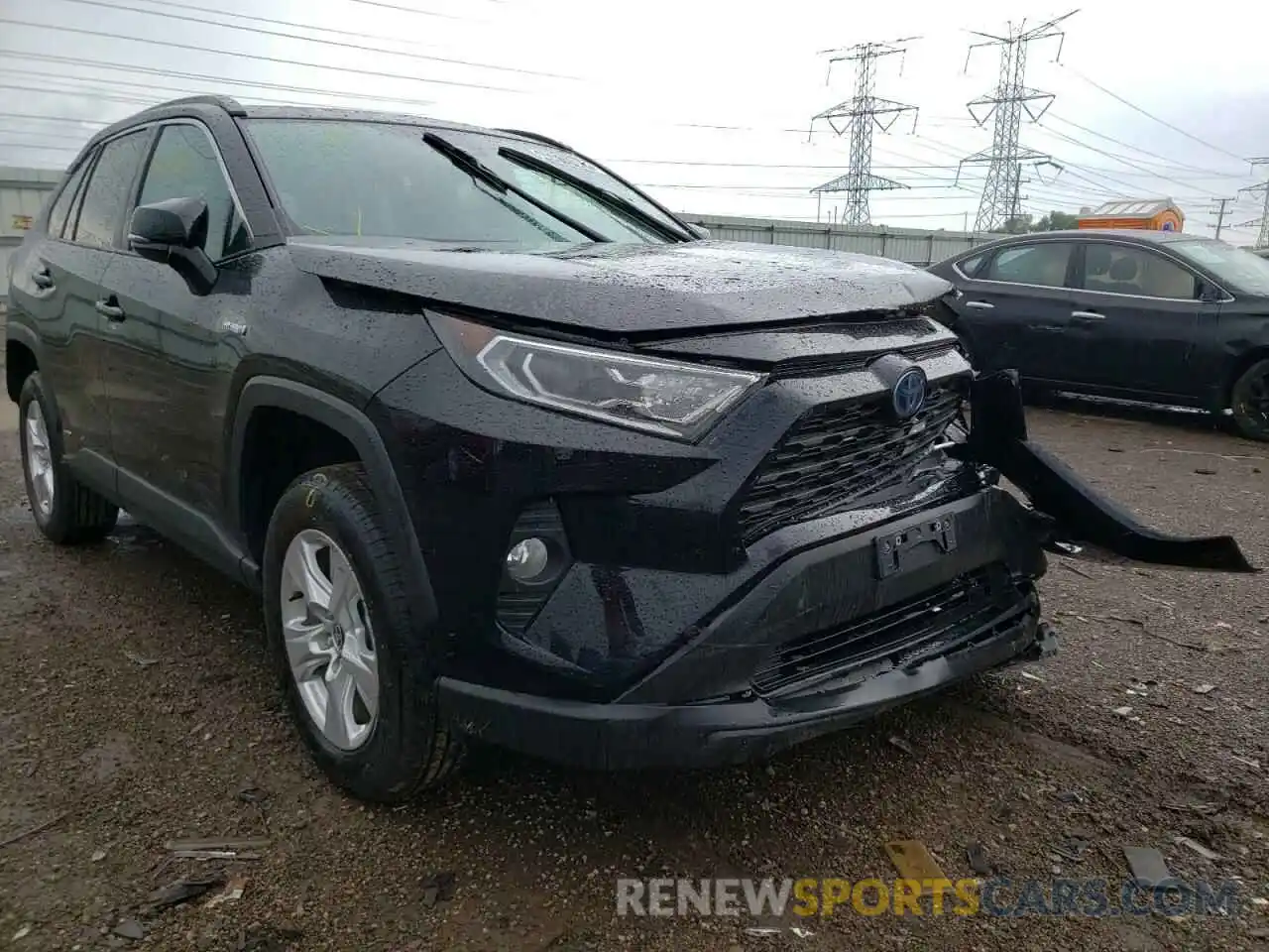 1 Photograph of a damaged car 4T3RWRFV8MU023167 TOYOTA RAV4 2021