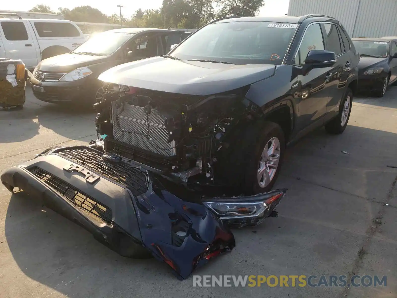 2 Photograph of a damaged car 4T3RWRFV8MU026571 TOYOTA RAV4 2021