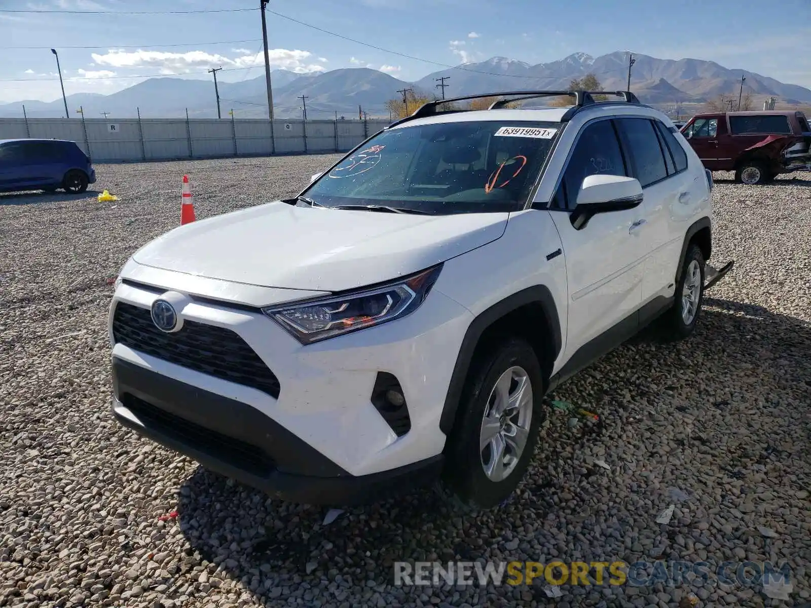 2 Photograph of a damaged car 4T3RWRFV8MU027252 TOYOTA RAV4 2021