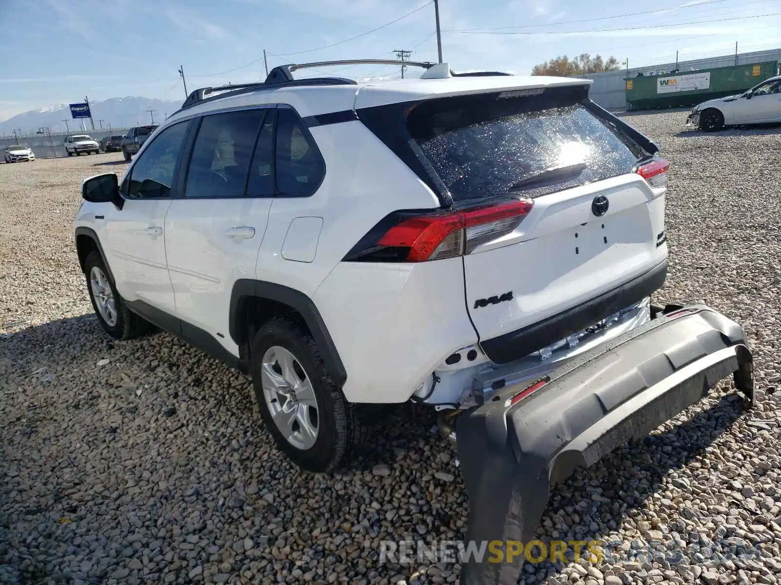 3 Photograph of a damaged car 4T3RWRFV8MU027252 TOYOTA RAV4 2021