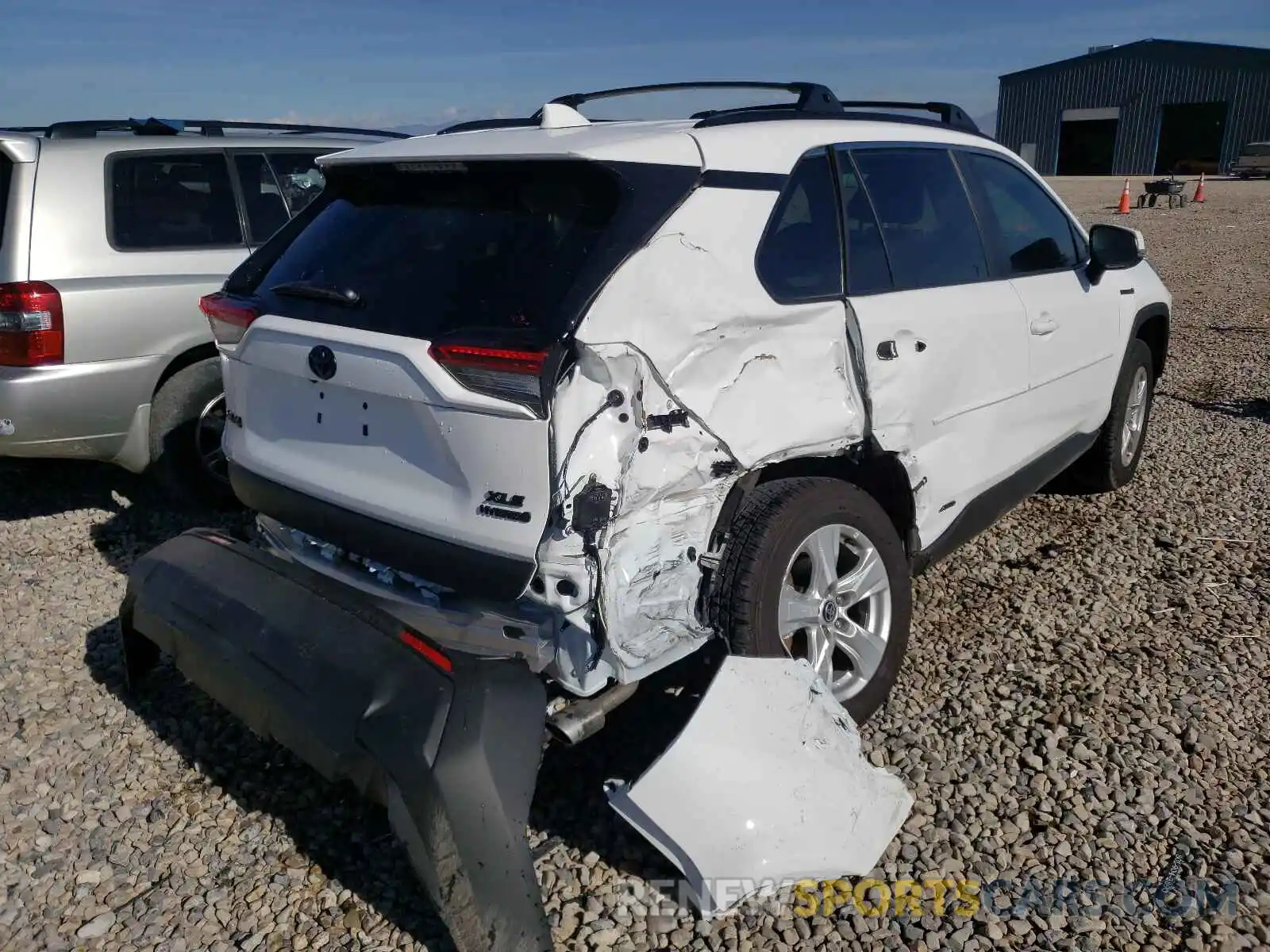 4 Photograph of a damaged car 4T3RWRFV8MU027252 TOYOTA RAV4 2021