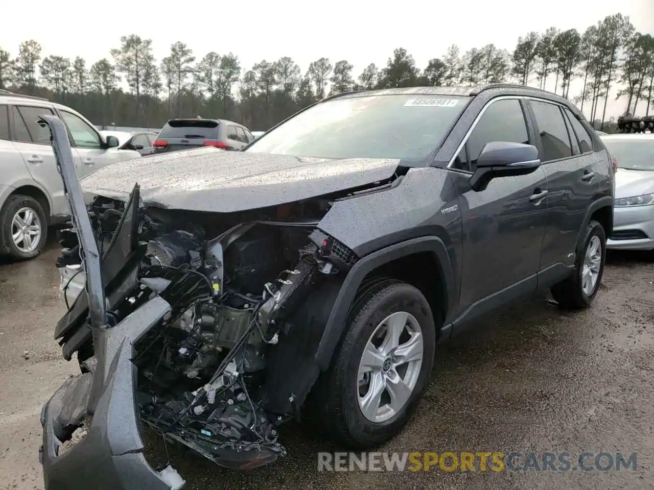 2 Photograph of a damaged car 4T3RWRFV8MU037912 TOYOTA RAV4 2021