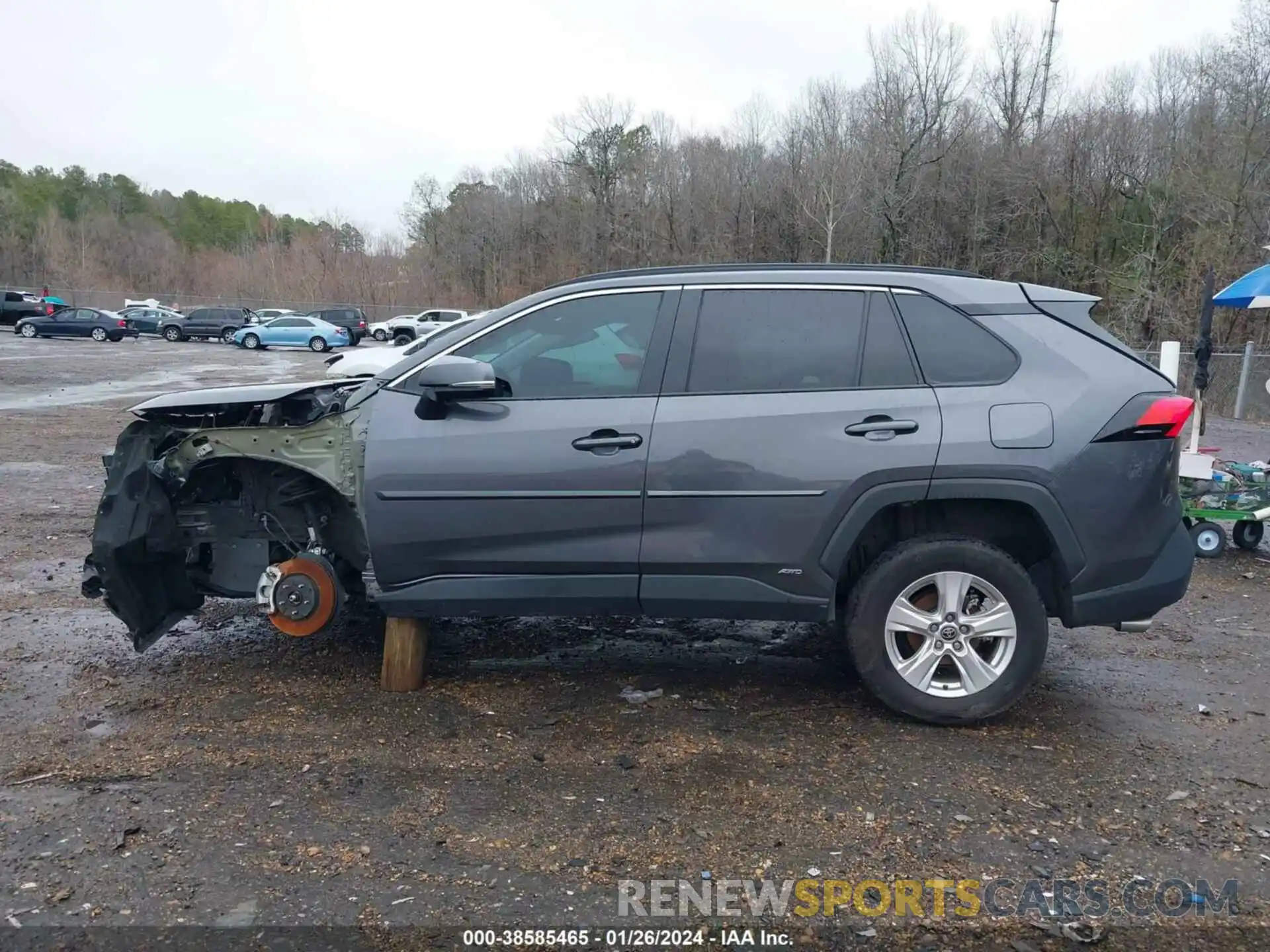 15 Photograph of a damaged car 4T3RWRFV8MU040972 TOYOTA RAV4 2021