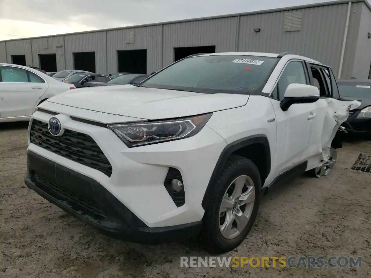 2 Photograph of a damaged car 4T3RWRFV8MU045038 TOYOTA RAV4 2021