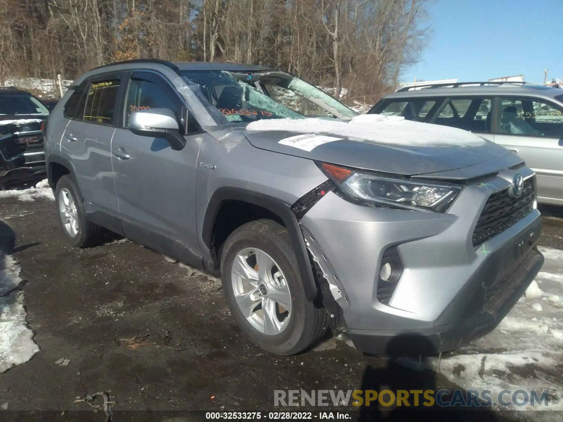 1 Photograph of a damaged car 4T3RWRFV8MU046903 TOYOTA RAV4 2021