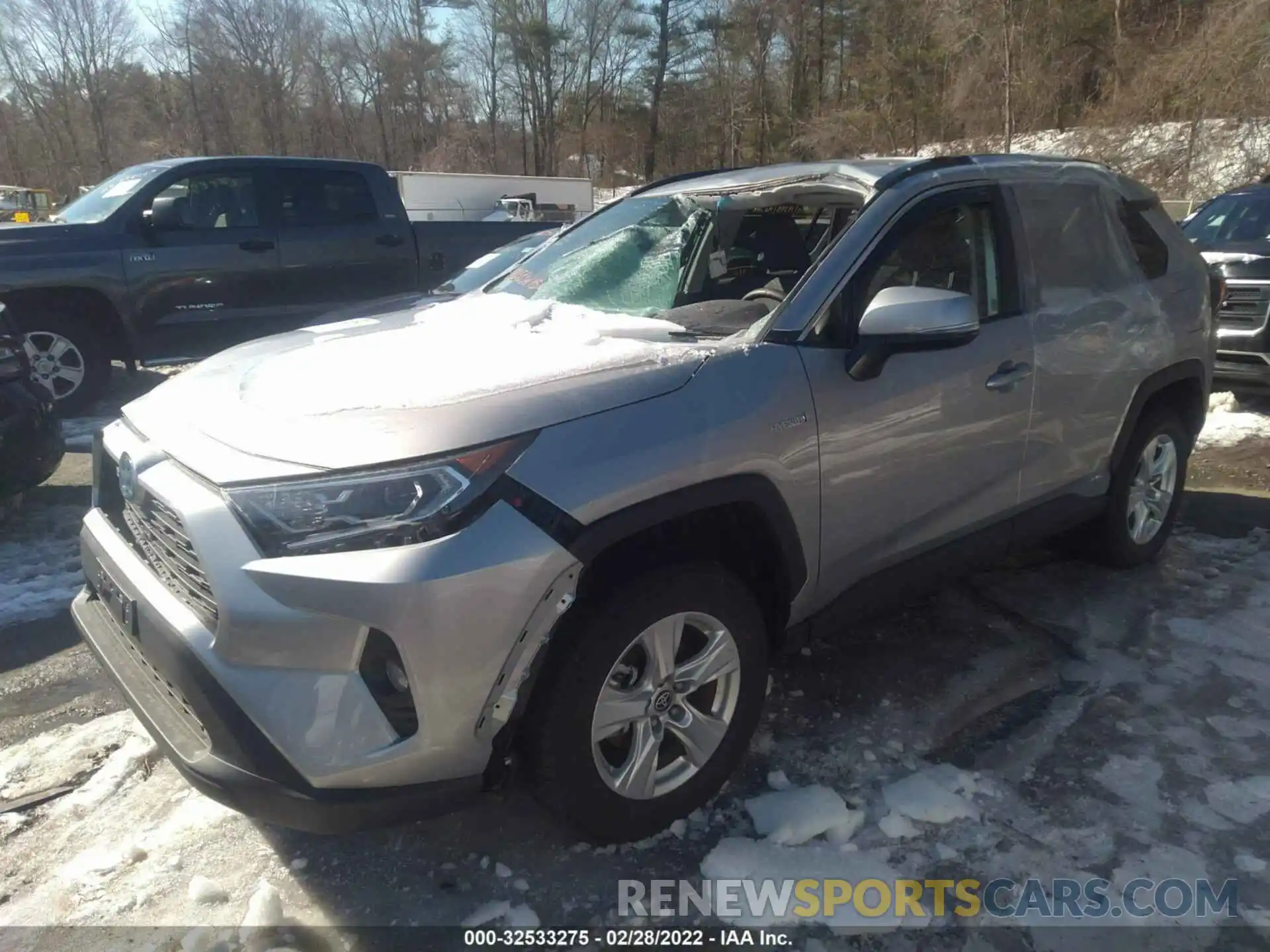 2 Photograph of a damaged car 4T3RWRFV8MU046903 TOYOTA RAV4 2021