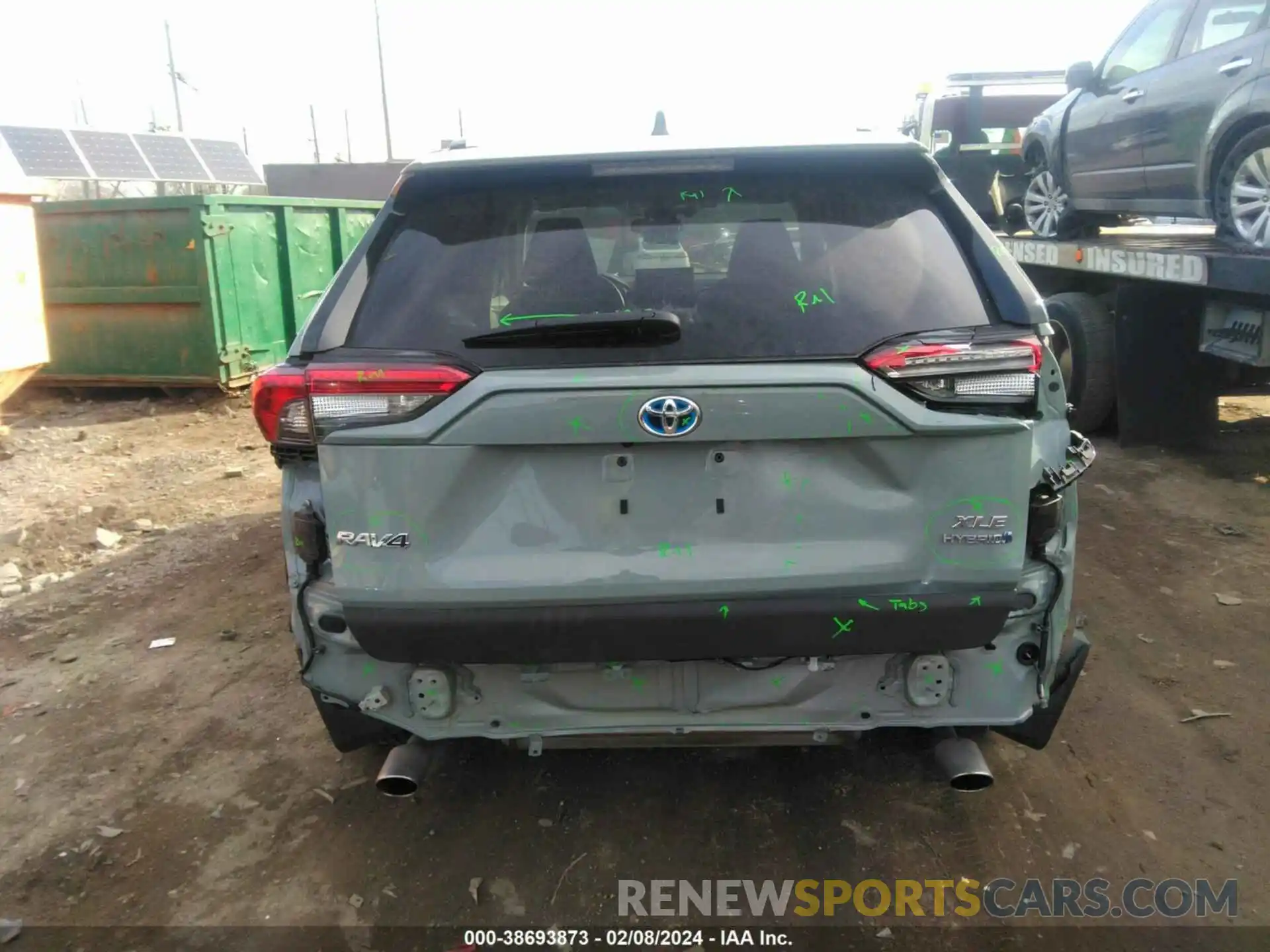 17 Фотография поврежденного автомобиля 4T3RWRFV8MU047856 TOYOTA RAV4 2021