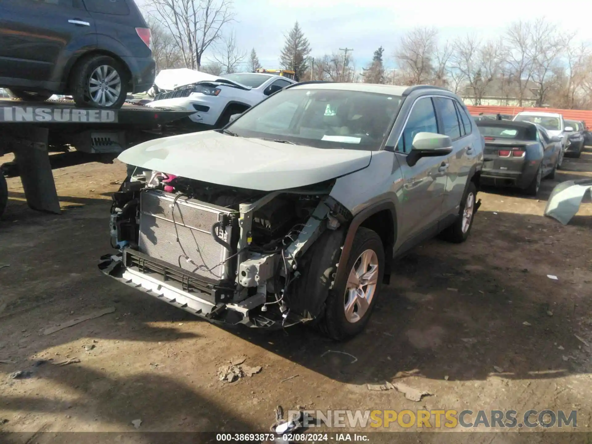 2 Photograph of a damaged car 4T3RWRFV8MU047856 TOYOTA RAV4 2021