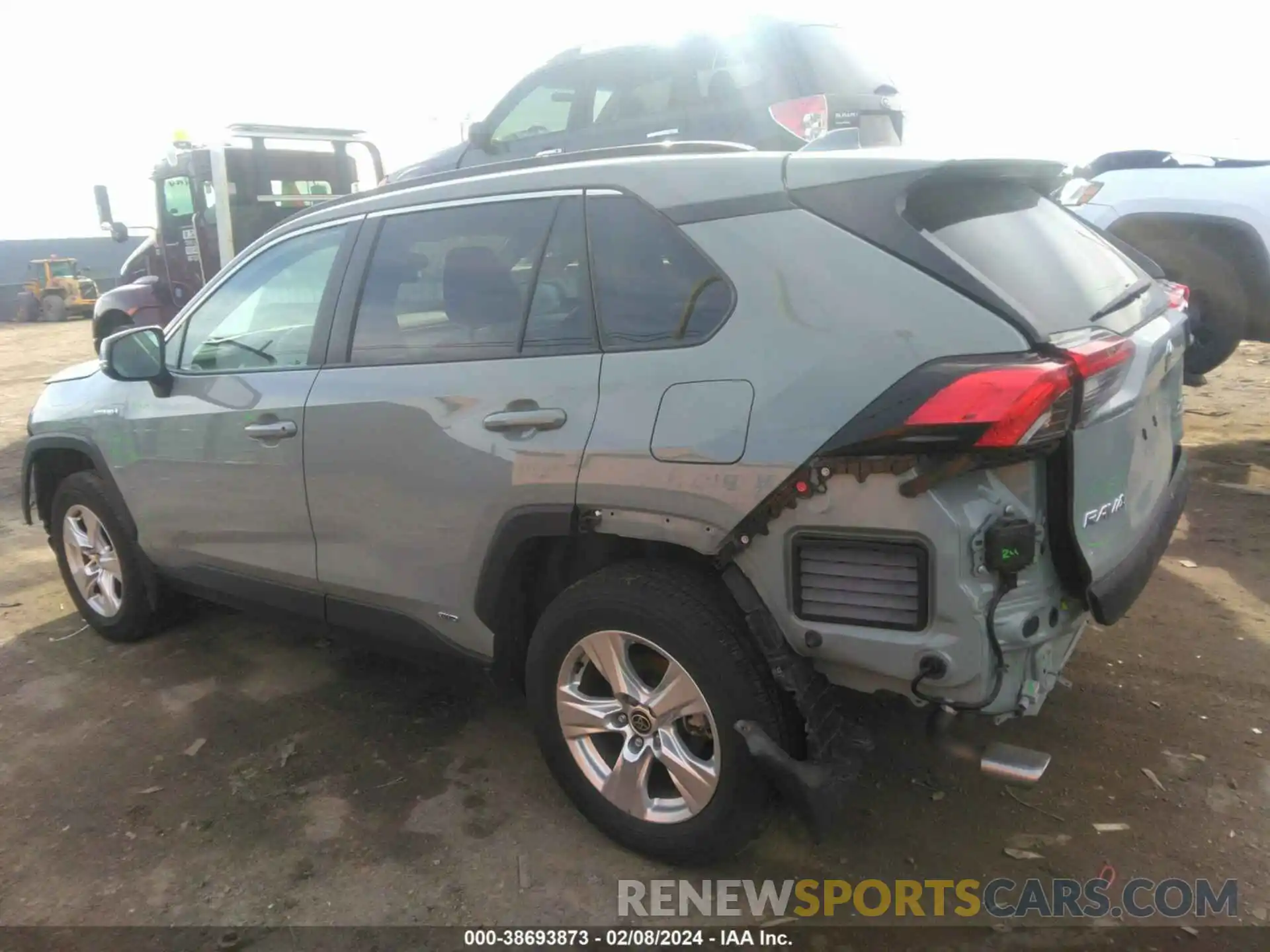 3 Фотография поврежденного автомобиля 4T3RWRFV8MU047856 TOYOTA RAV4 2021