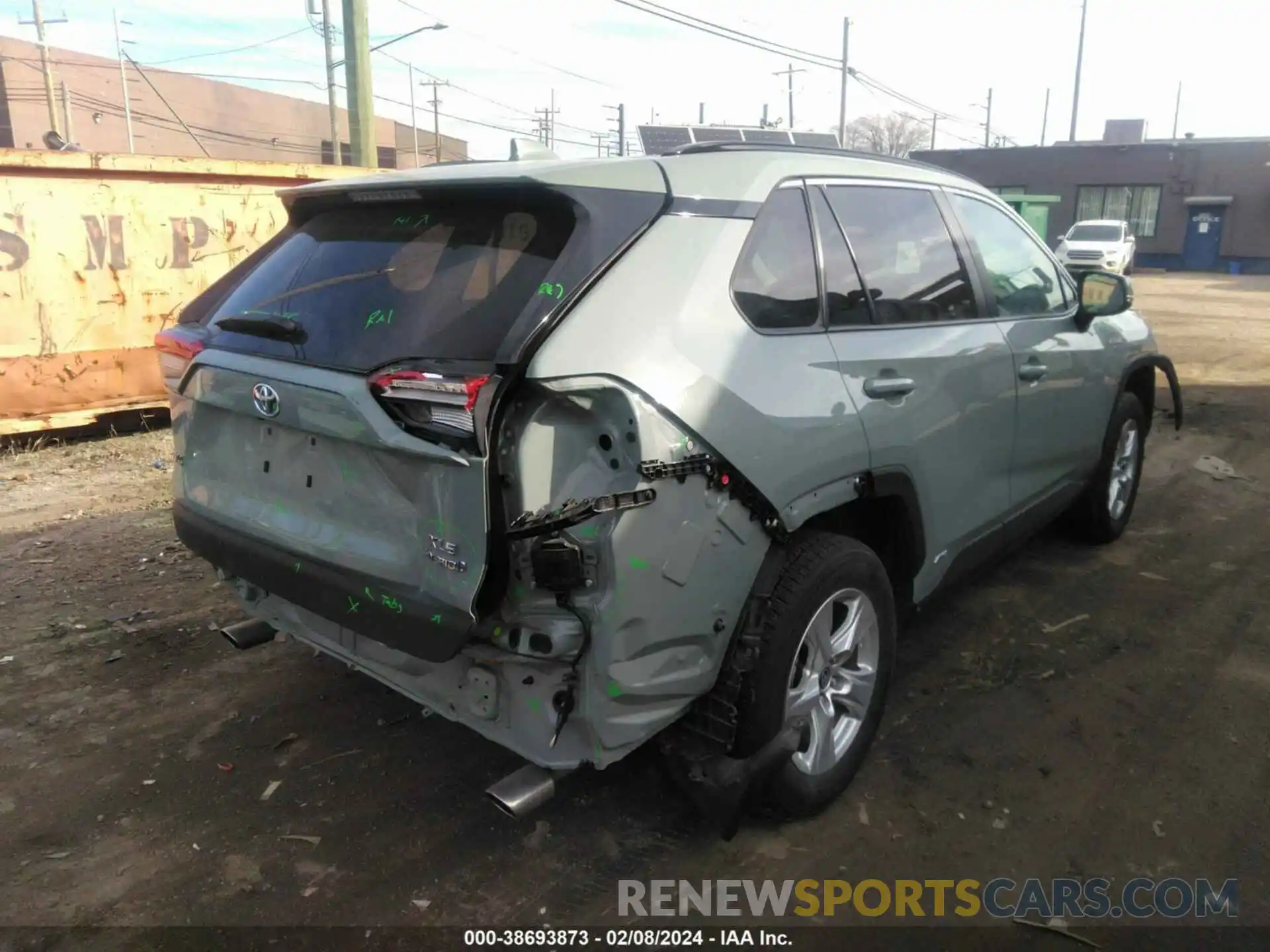 4 Фотография поврежденного автомобиля 4T3RWRFV8MU047856 TOYOTA RAV4 2021