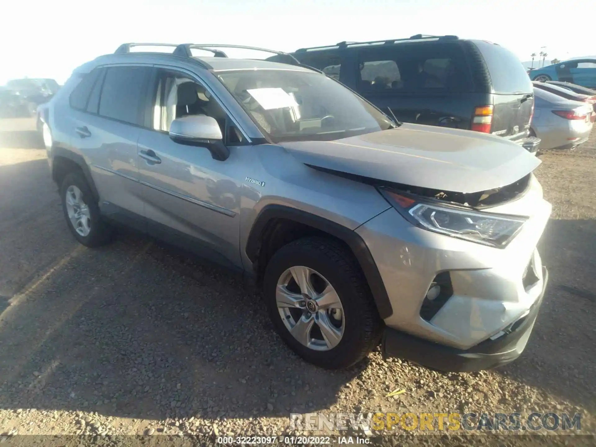 1 Photograph of a damaged car 4T3RWRFV9MU016633 TOYOTA RAV4 2021