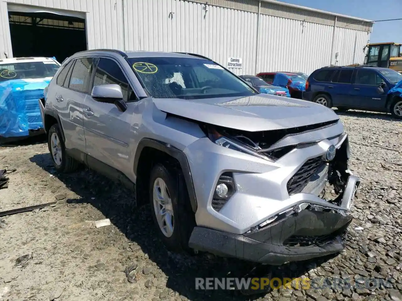 1 Photograph of a damaged car 4T3RWRFV9MU022139 TOYOTA RAV4 2021