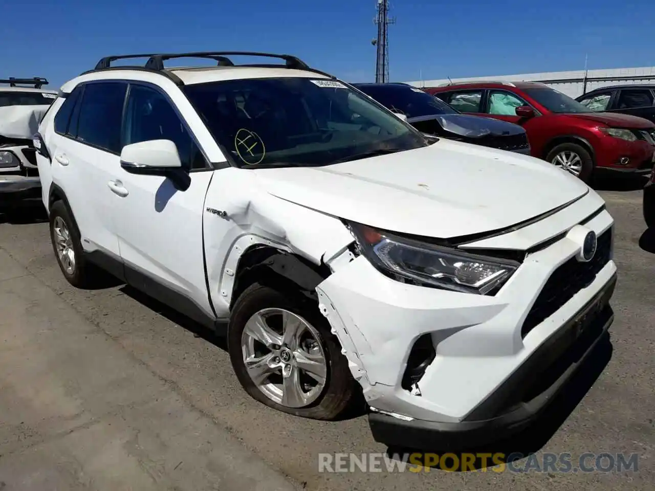 1 Photograph of a damaged car 4T3RWRFV9MU023498 TOYOTA RAV4 2021