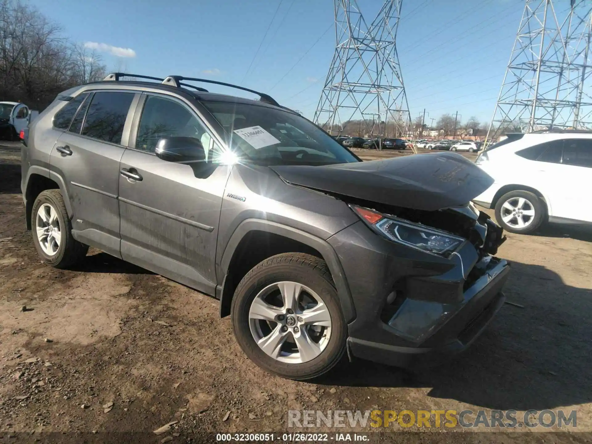 1 Фотография поврежденного автомобиля 4T3RWRFV9MU027339 TOYOTA RAV4 2021