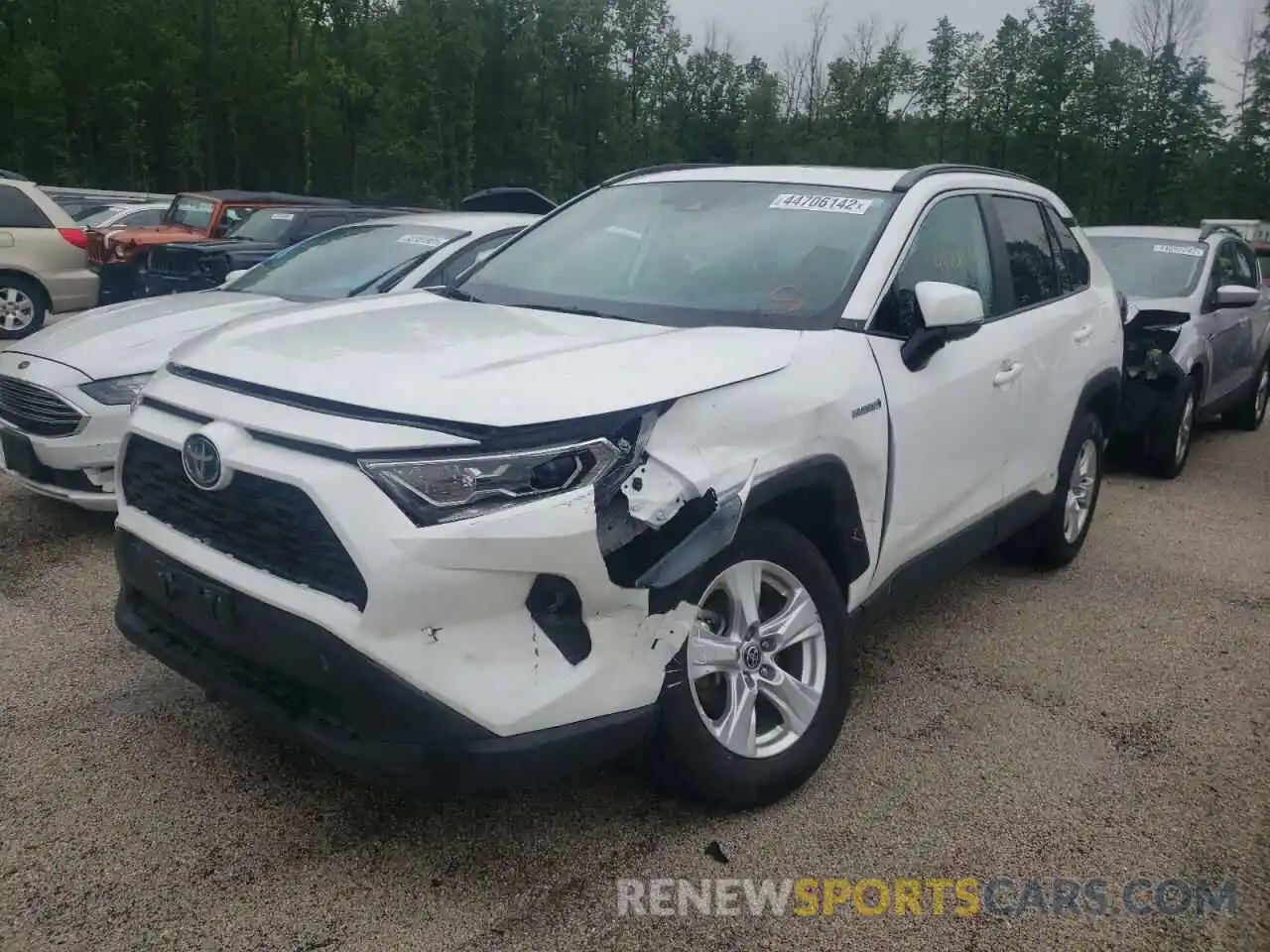 2 Photograph of a damaged car 4T3RWRFV9MU047994 TOYOTA RAV4 2021