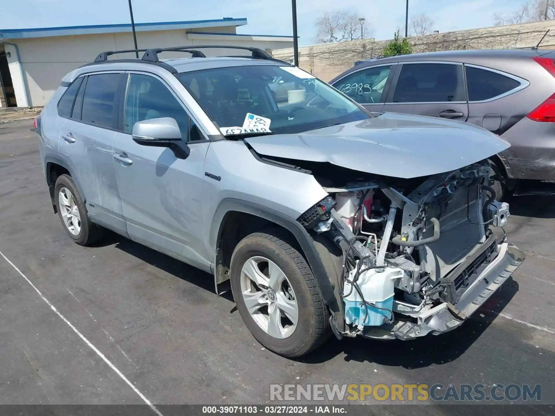 1 Photograph of a damaged car 4T3RWRFVXMU013031 TOYOTA RAV4 2021