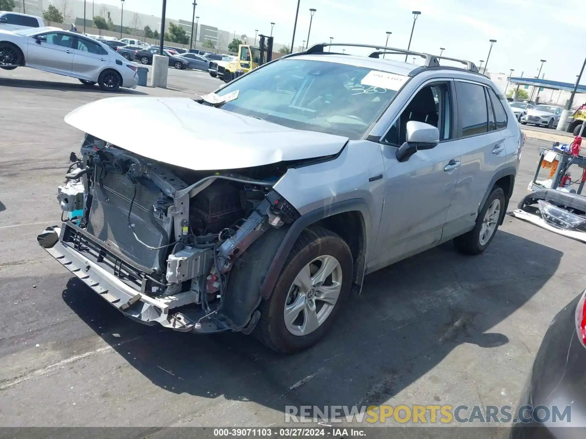 2 Photograph of a damaged car 4T3RWRFVXMU013031 TOYOTA RAV4 2021