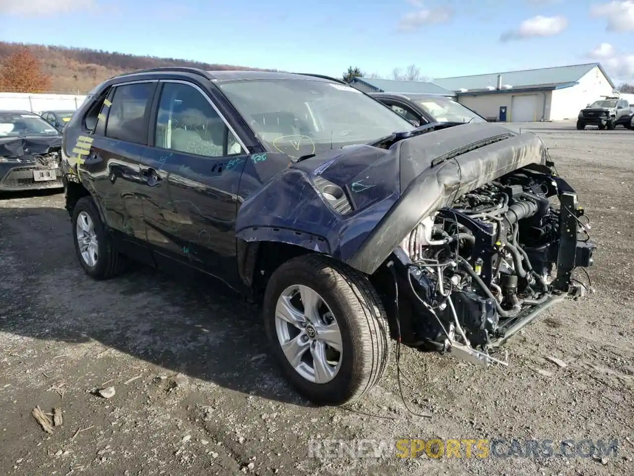 1 Photograph of a damaged car 4T3RWRFVXMU014096 TOYOTA RAV4 2021