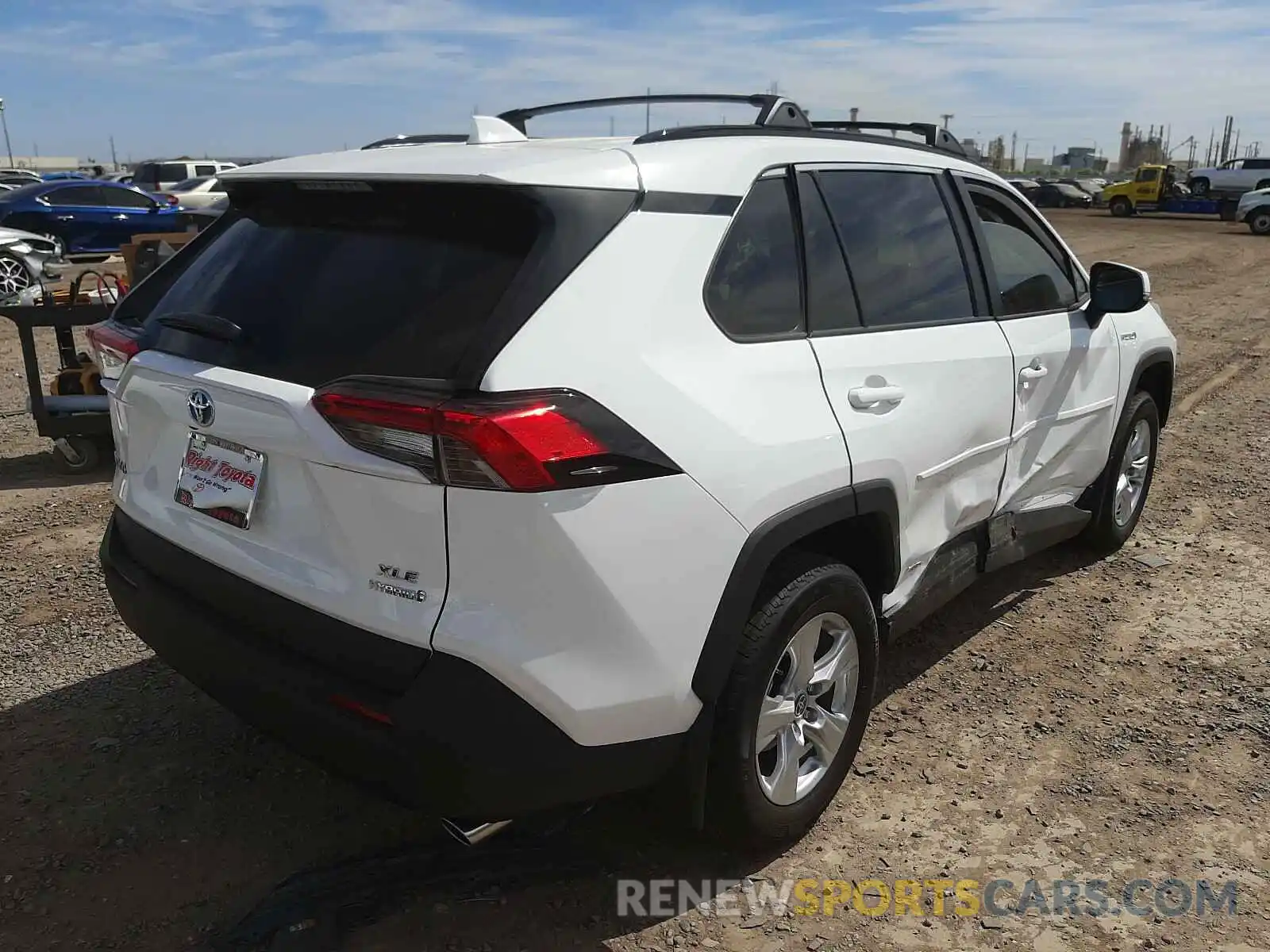 4 Photograph of a damaged car 4T3RWRFVXMU015250 TOYOTA RAV4 2021