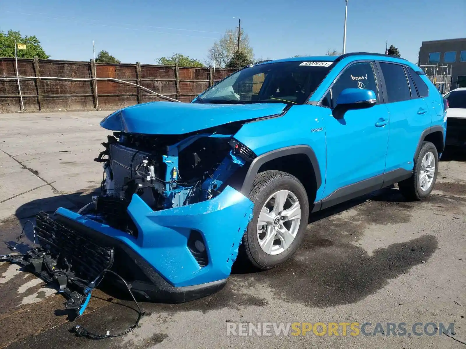 2 Photograph of a damaged car 4T3RWRFVXMU015930 TOYOTA RAV4 2021