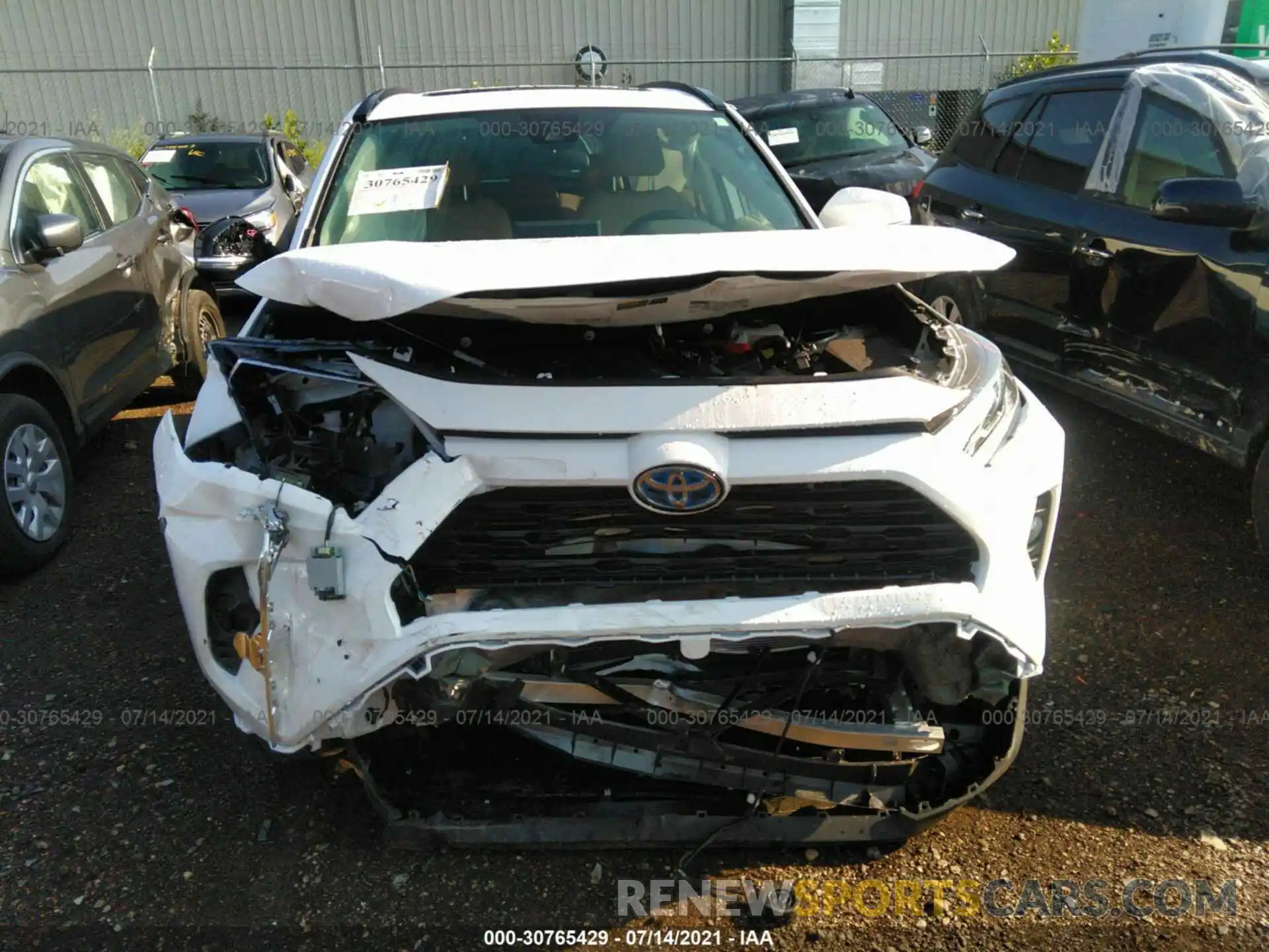 6 Photograph of a damaged car 4T3RWRFVXMU019914 TOYOTA RAV4 2021