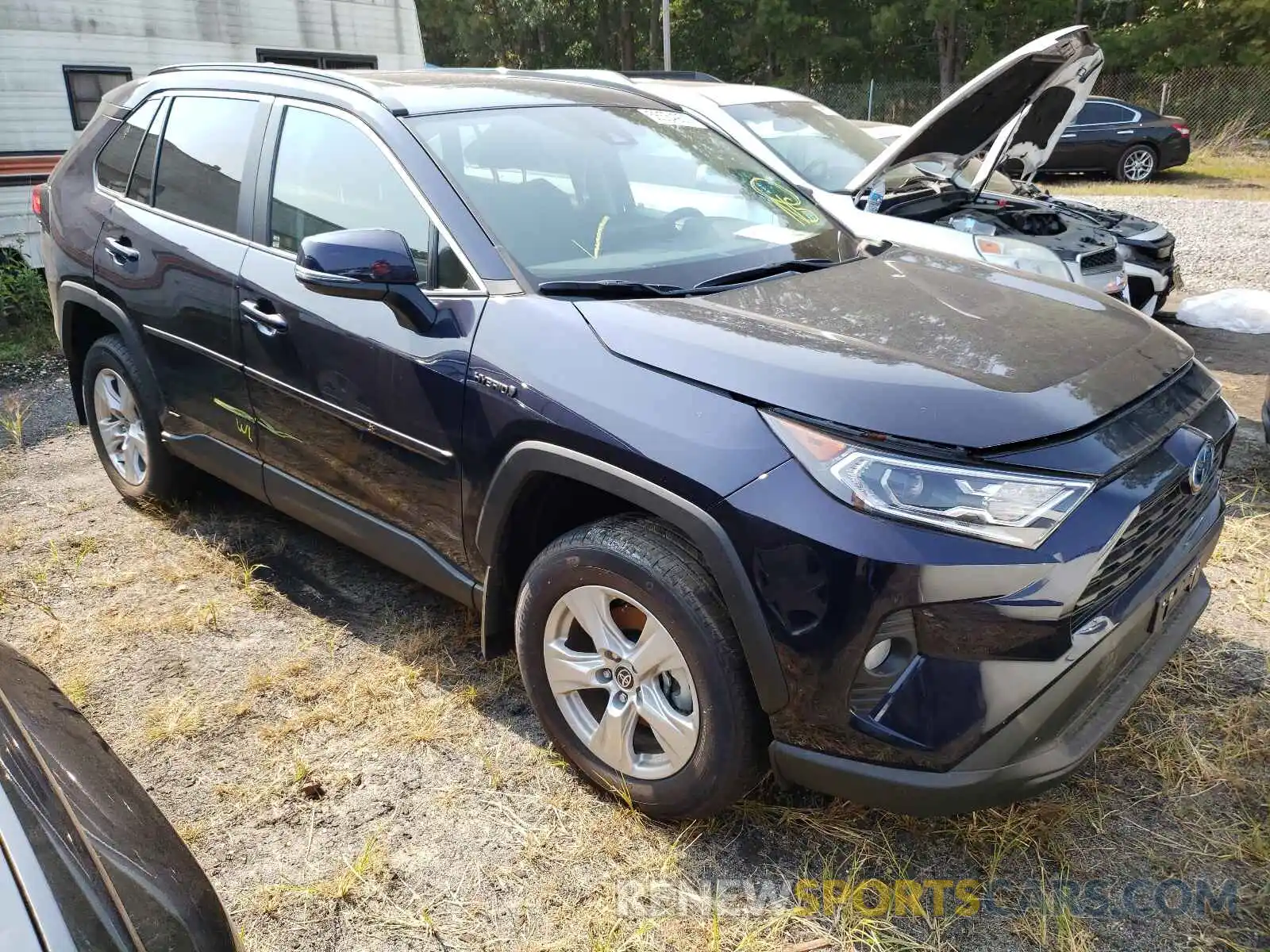 1 Photograph of a damaged car 4T3RWRFVXMU023137 TOYOTA RAV4 2021