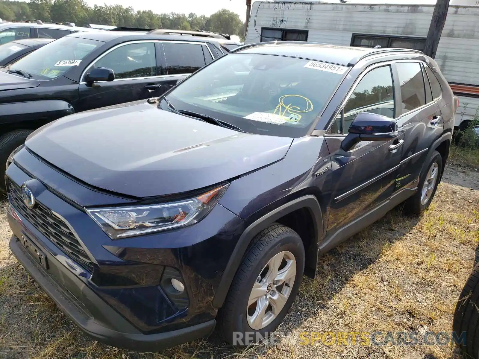 2 Photograph of a damaged car 4T3RWRFVXMU023137 TOYOTA RAV4 2021