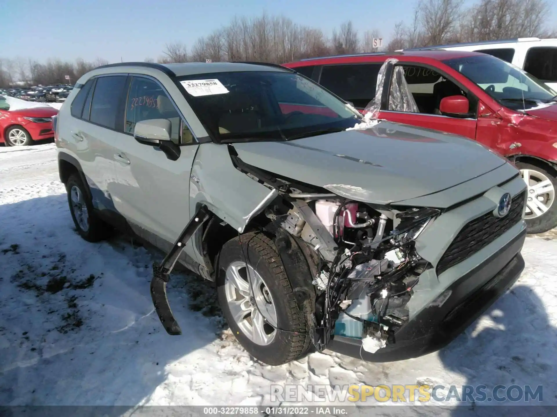 1 Photograph of a damaged car 4T3RWRFVXMU030590 TOYOTA RAV4 2021