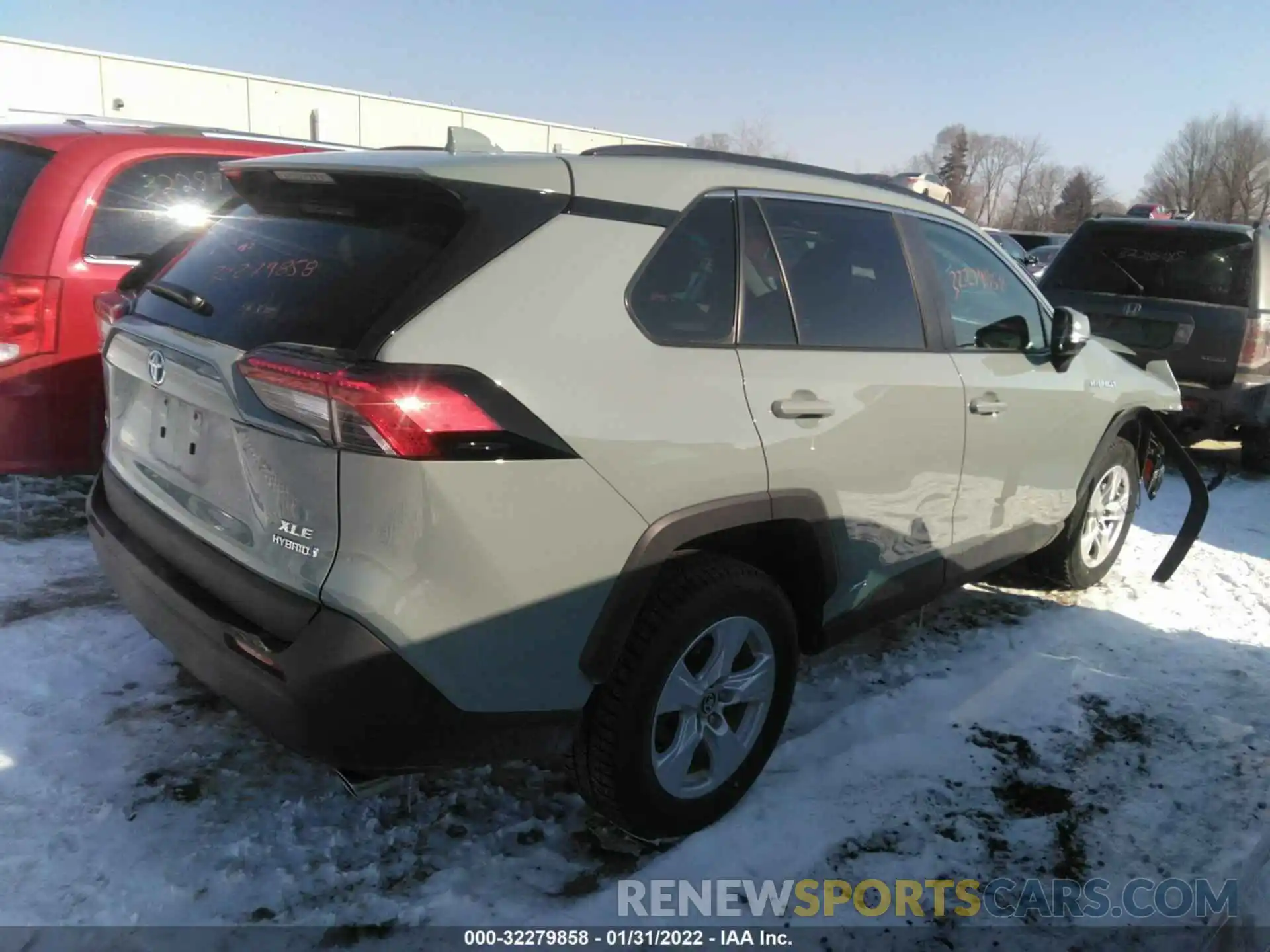 4 Photograph of a damaged car 4T3RWRFVXMU030590 TOYOTA RAV4 2021