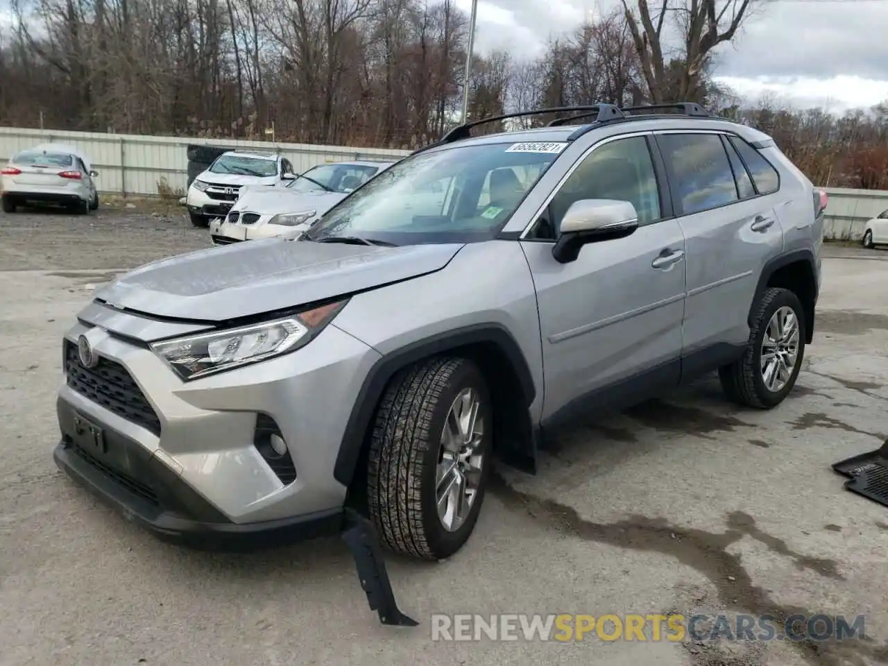 2 Photograph of a damaged car JTMA1RFV0MJ039647 TOYOTA RAV4 2021